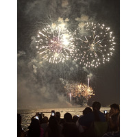 Picture Thailand Pattaya Fireworks 2024-12 25 - Streets Fireworks