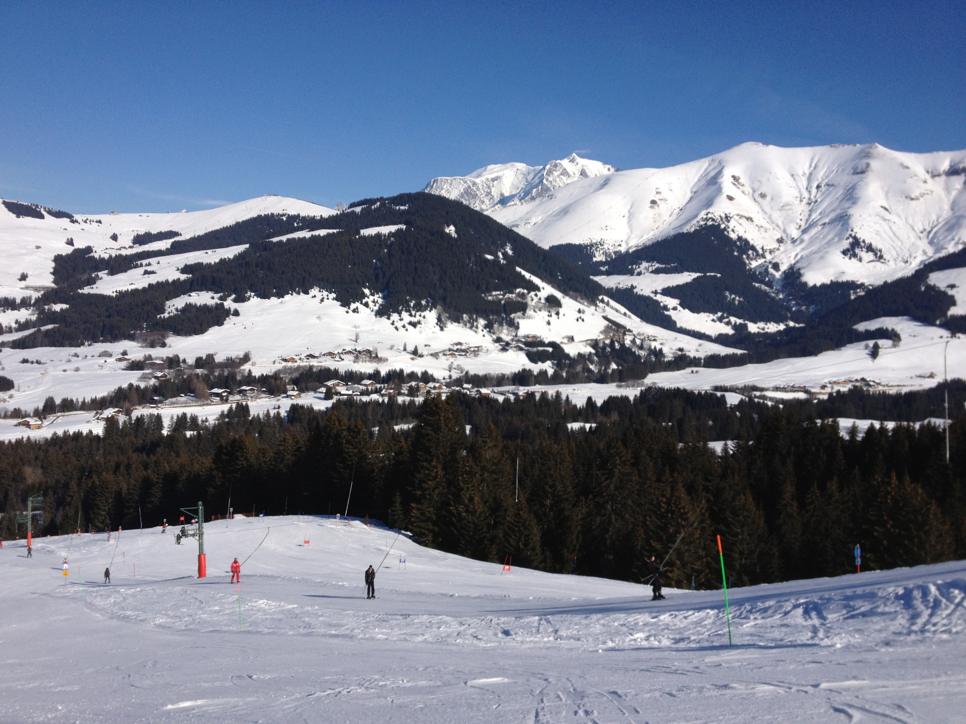 รูปถ่าย ฝรั่งเศส(France) เมแฌฟว์(Megeve) โรชบรุน(Rochebrune) 2012-02 12