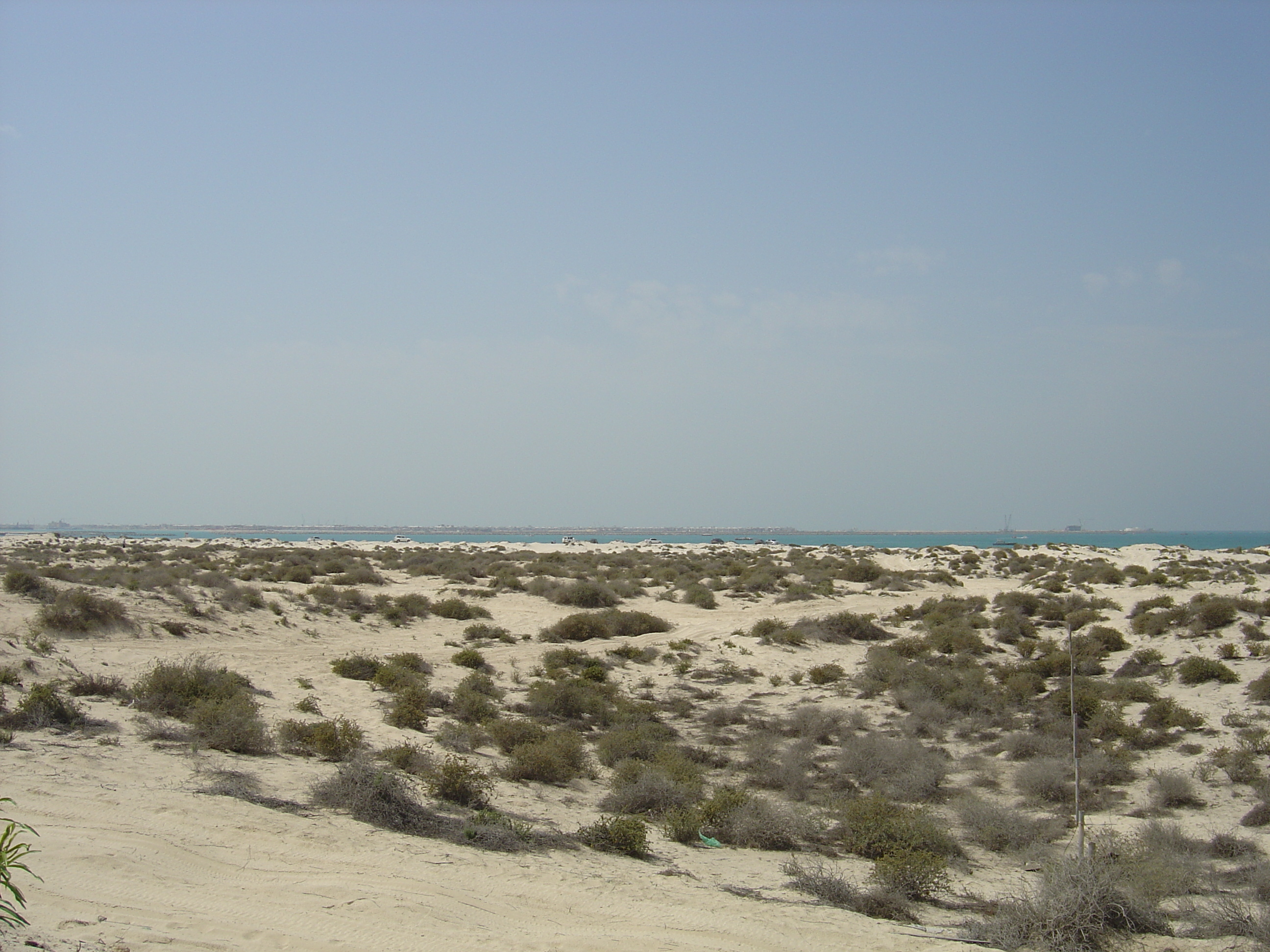 รูปถ่าย สหรัฐอาหรับเอมิเรตส์(United Arab Emirates) ดูไบ(Dubai) หาดจุมัยเราะห์(Jumeirah Beach) 2005-03 9