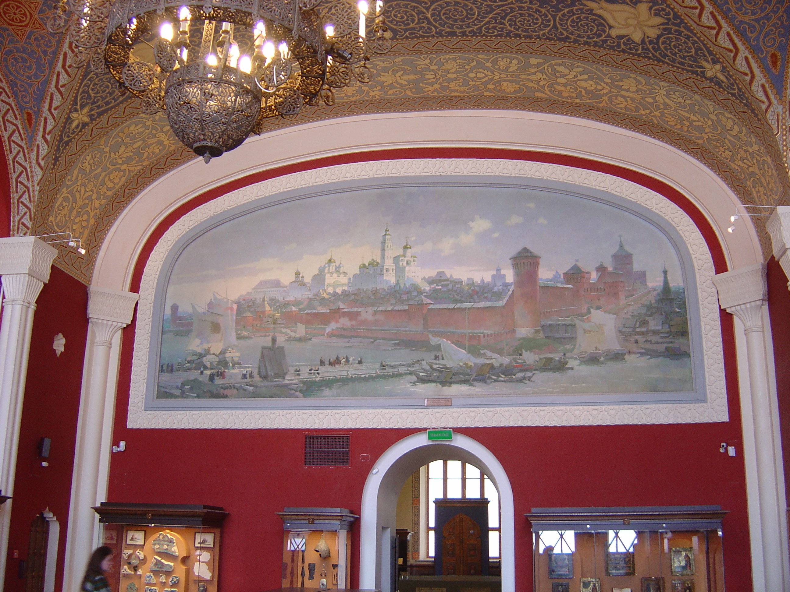 รูปถ่าย รัสเซีย(Russia) มอสโก(Moscow) พิพิธภัณฑ์อาร์เมอร์รี่แชมเบอร์(State Historical Museum) 2005-04 112