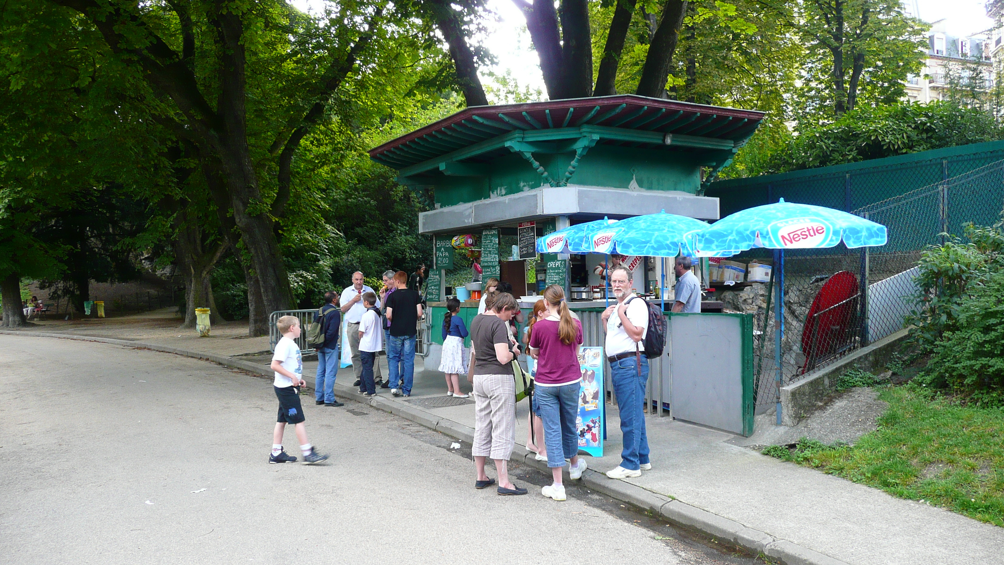 รูปถ่าย ฝรั่งเศส(France) ปารีส(Paris) สวนบุต-โชมง(Parc des Buttes Chaumont) 2007-08 120