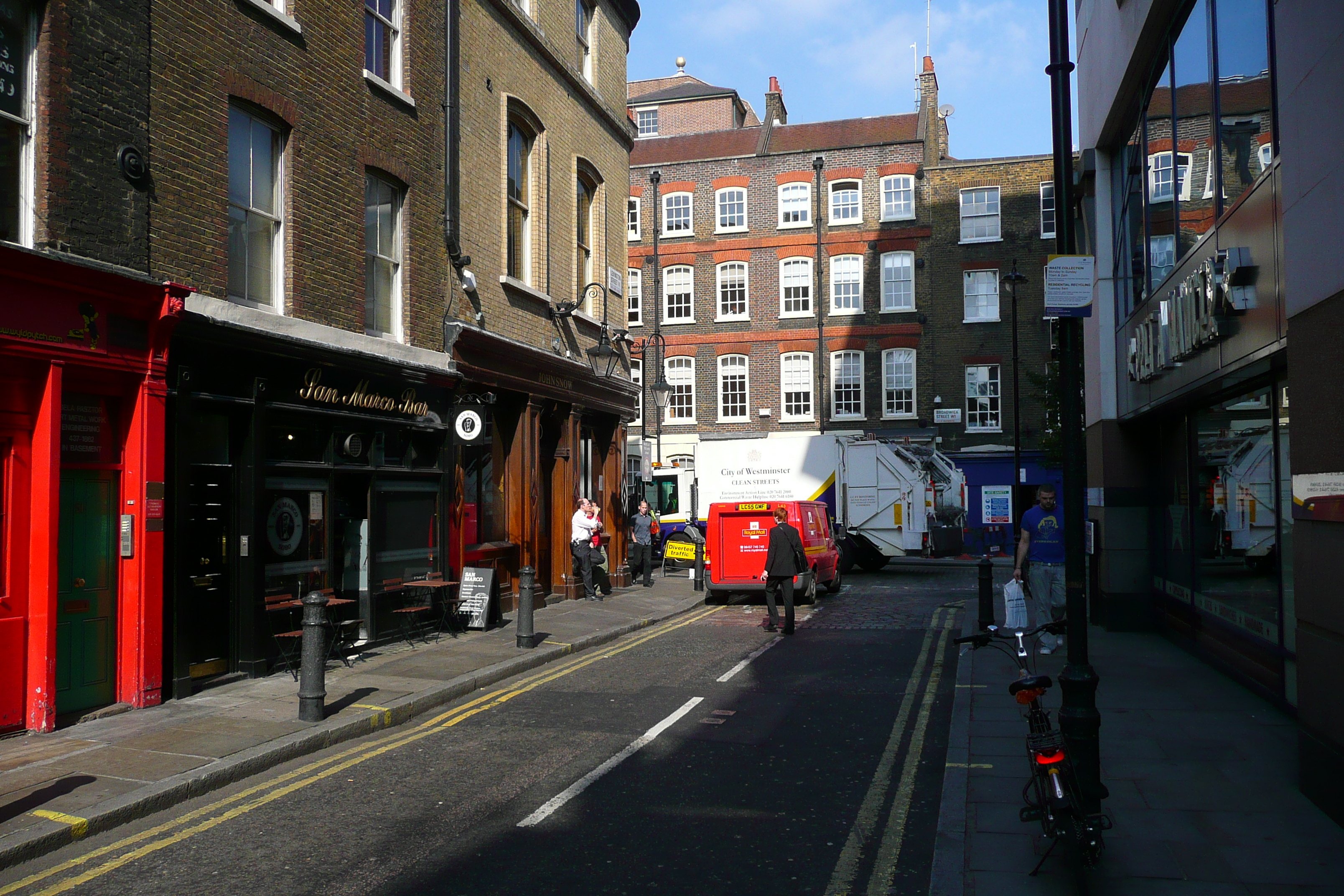 รูปถ่าย อังกฤษ(United Kingdom) ลอนดอน(London) ถนนเล็กซิงตัน(Lexington Street) 2007-09 4