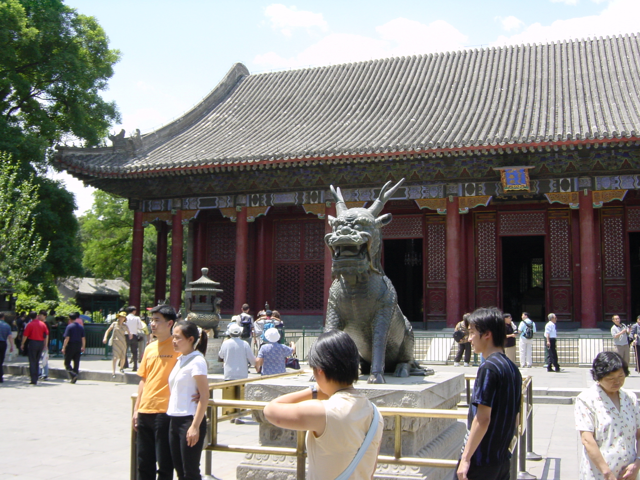 รูปถ่าย จีน(China) ปักกิ่ง(Beijing) พระราชวังฤดูร้อน(Summer Palace) 2002-05 2