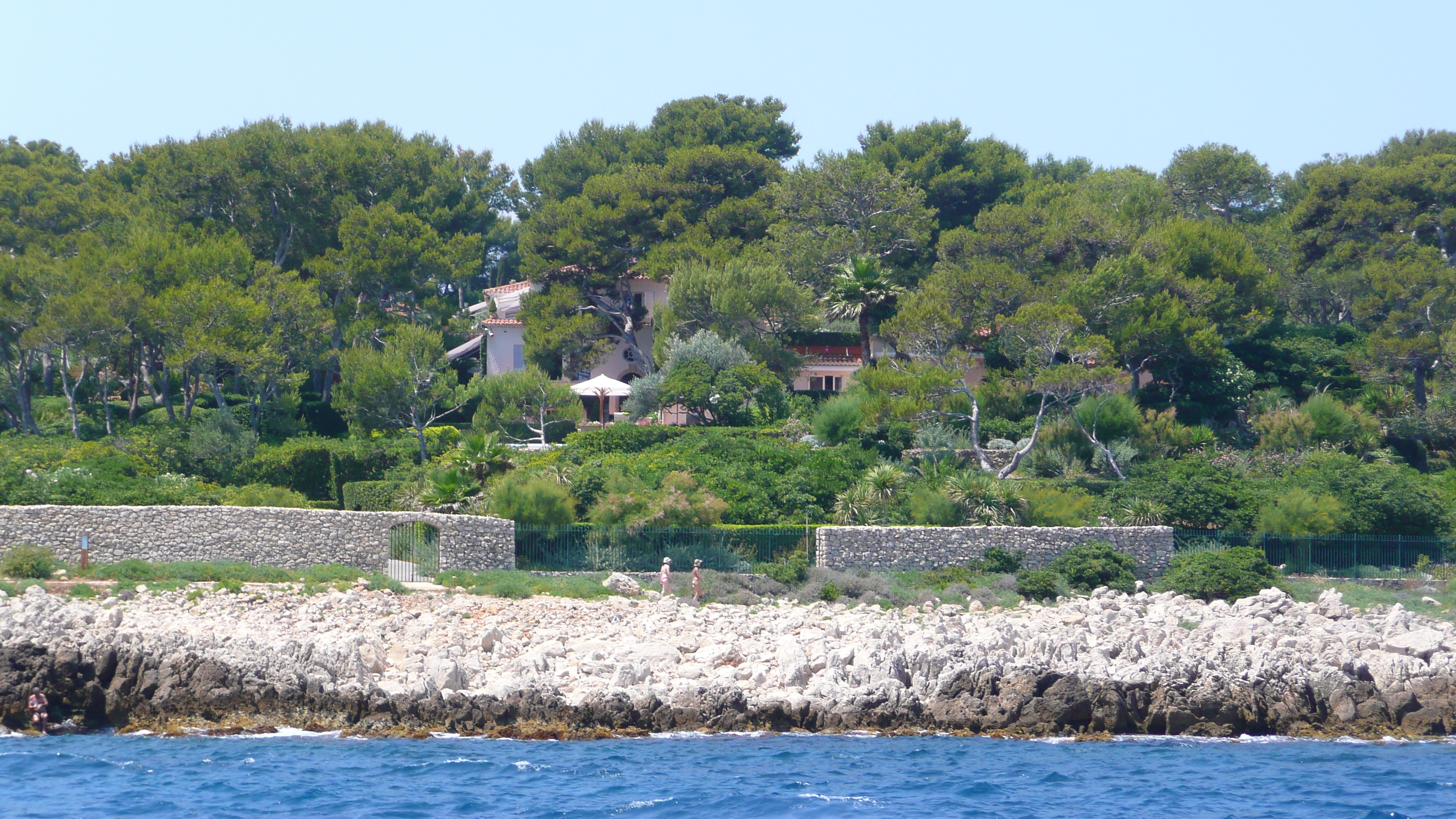 รูปถ่าย ฝรั่งเศส(France) แหลมอ็องตีบ(Cap d'Antibes) อ่าวลาการูป(Anse de la garoupe) 2007-07 37