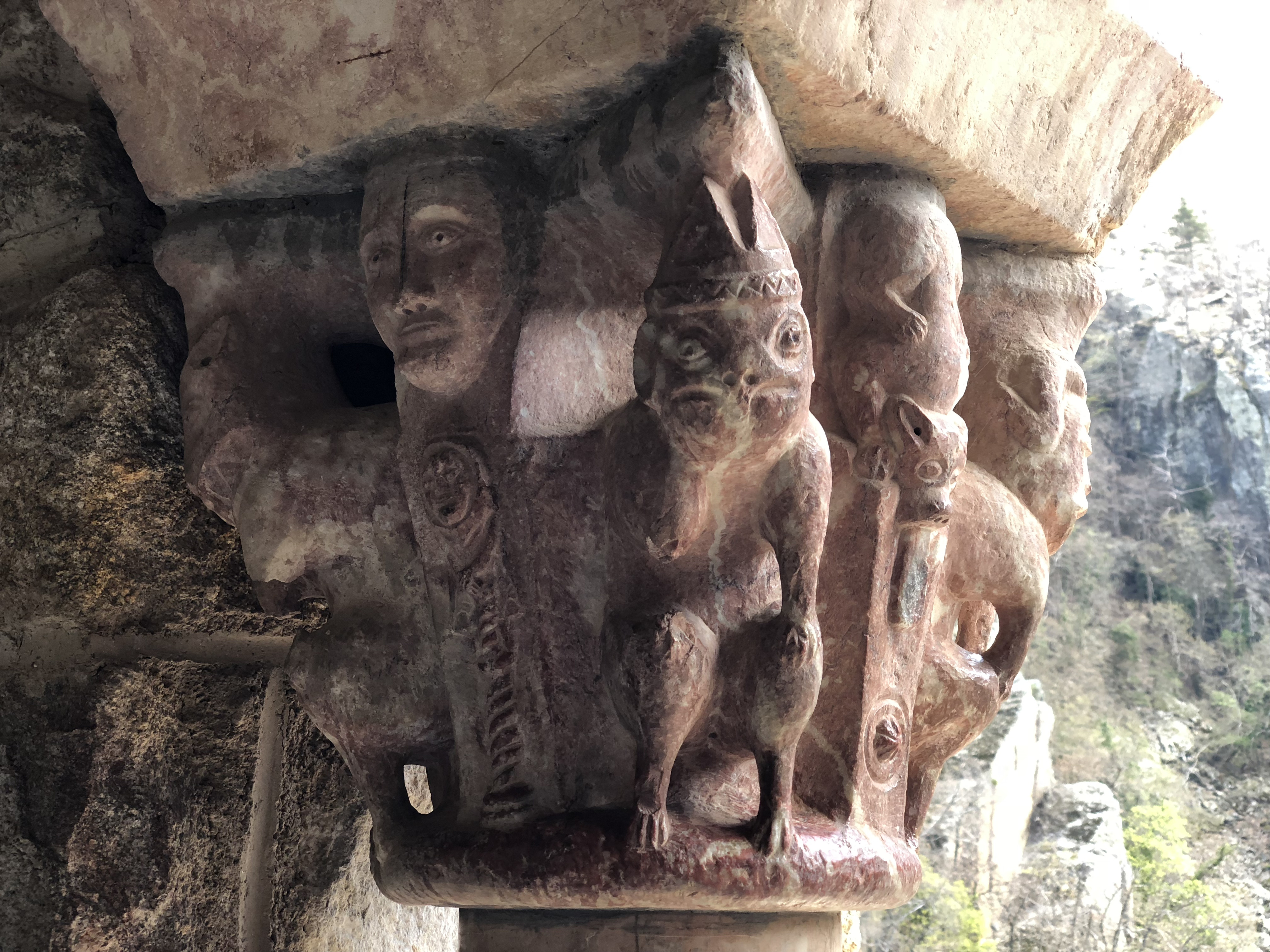 รูปถ่าย ฝรั่งเศส(France) แอบบีแซ็งมาร์แต็งดูกานีกู(Abbaye Saint Martin du Canigou) 2018-04 106