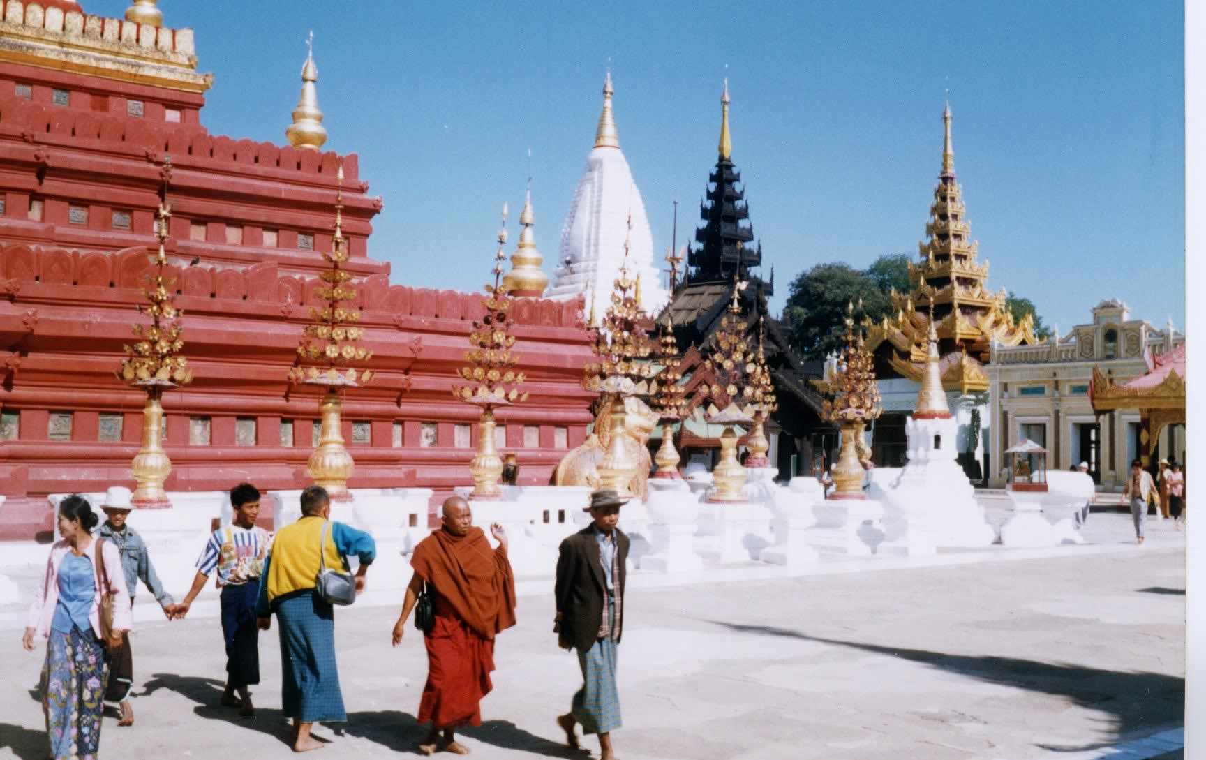 รูปถ่าย พม่า(Myanmar) เมืองพุกาม(Pagan) 1998-01 11