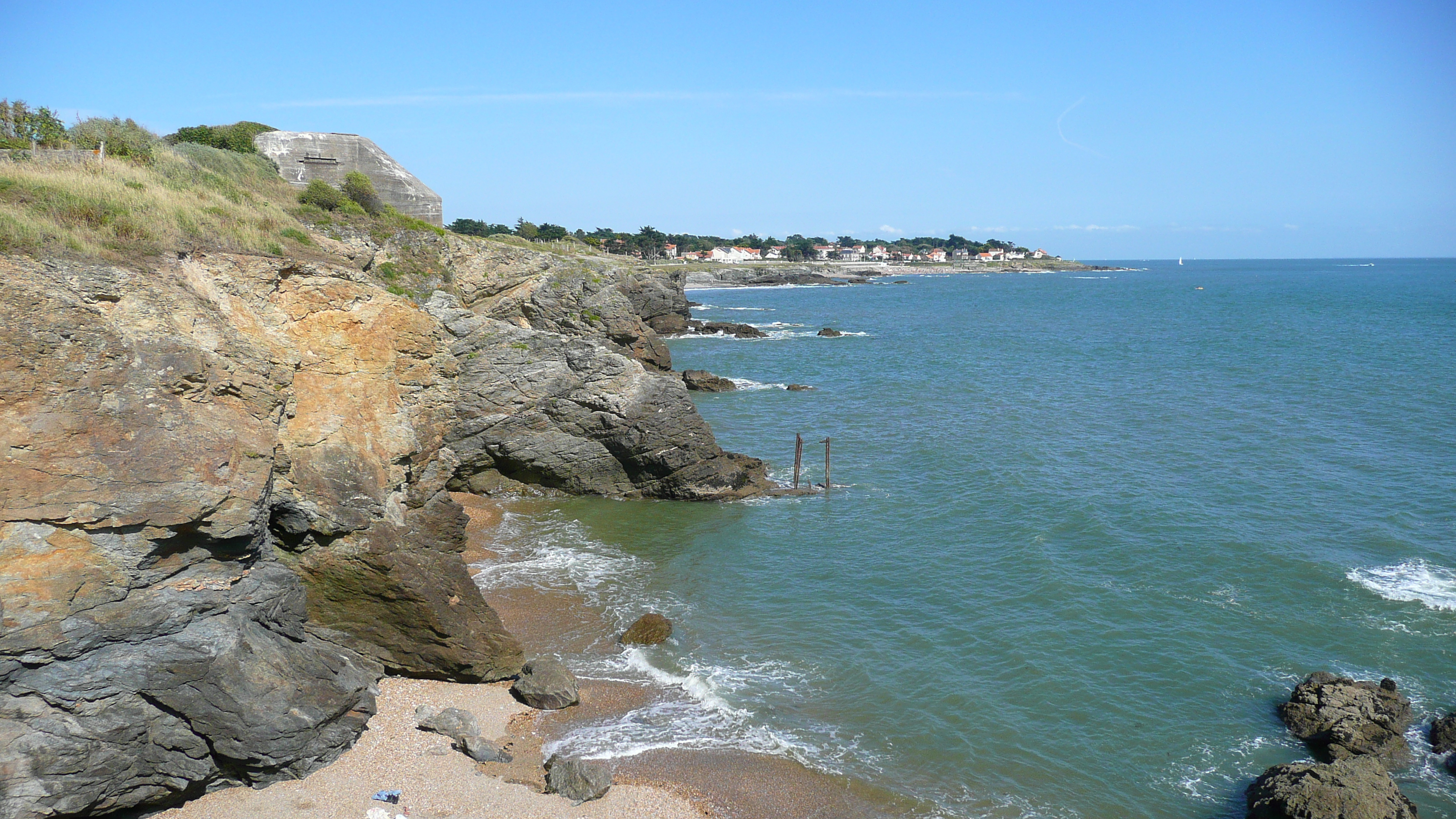 รูปถ่าย ฝรั่งเศส(France) เพรฟาย(Prefailles) จากแหลมแซ็ง-ฌีลดาไปเปรฟาย(Pointe St Gildas to Prefailles) 2007-07 58