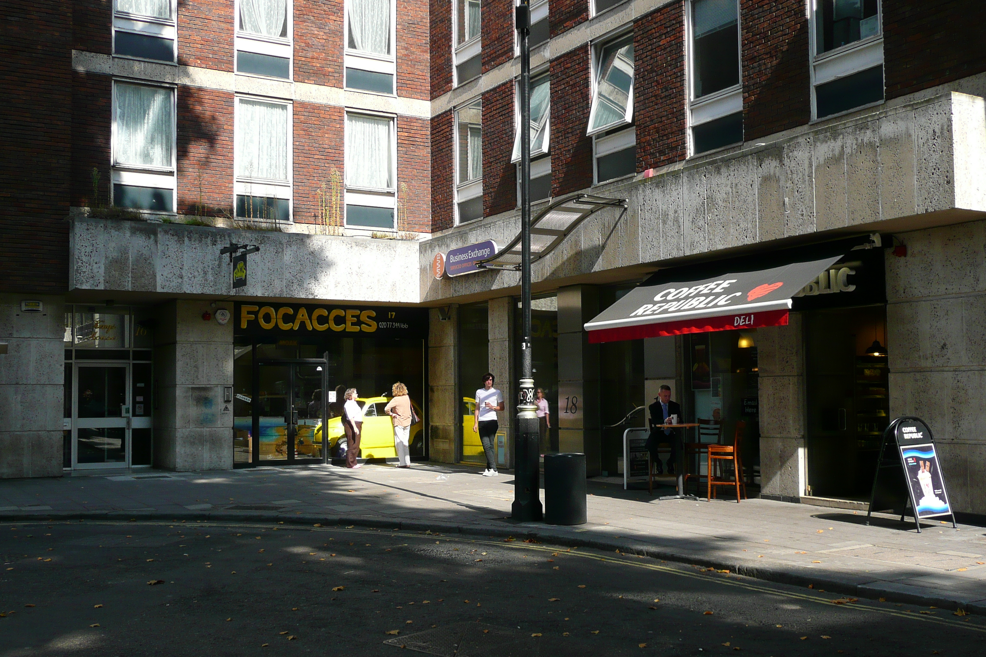 รูปถ่าย อังกฤษ(United Kingdom) ลอนดอน(London) จัตุรัสโซโห(Soho Square) 2007-09 14