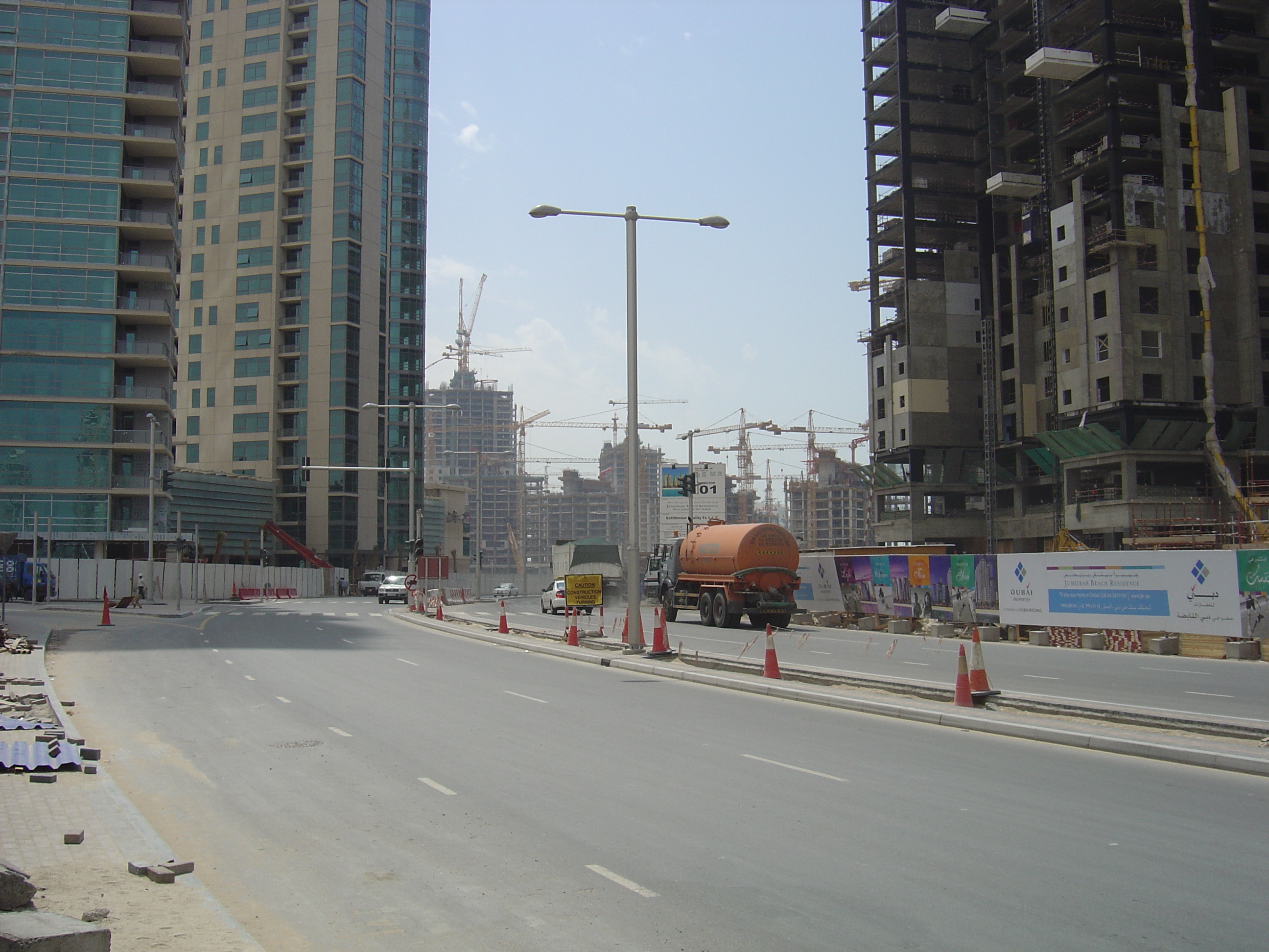 รูปถ่าย สหรัฐอาหรับเอมิเรตส์(United Arab Emirates) ดูไบ(Dubai) หาดจุมัยเราะห์(Jumeirah Beach) 2005-03 4