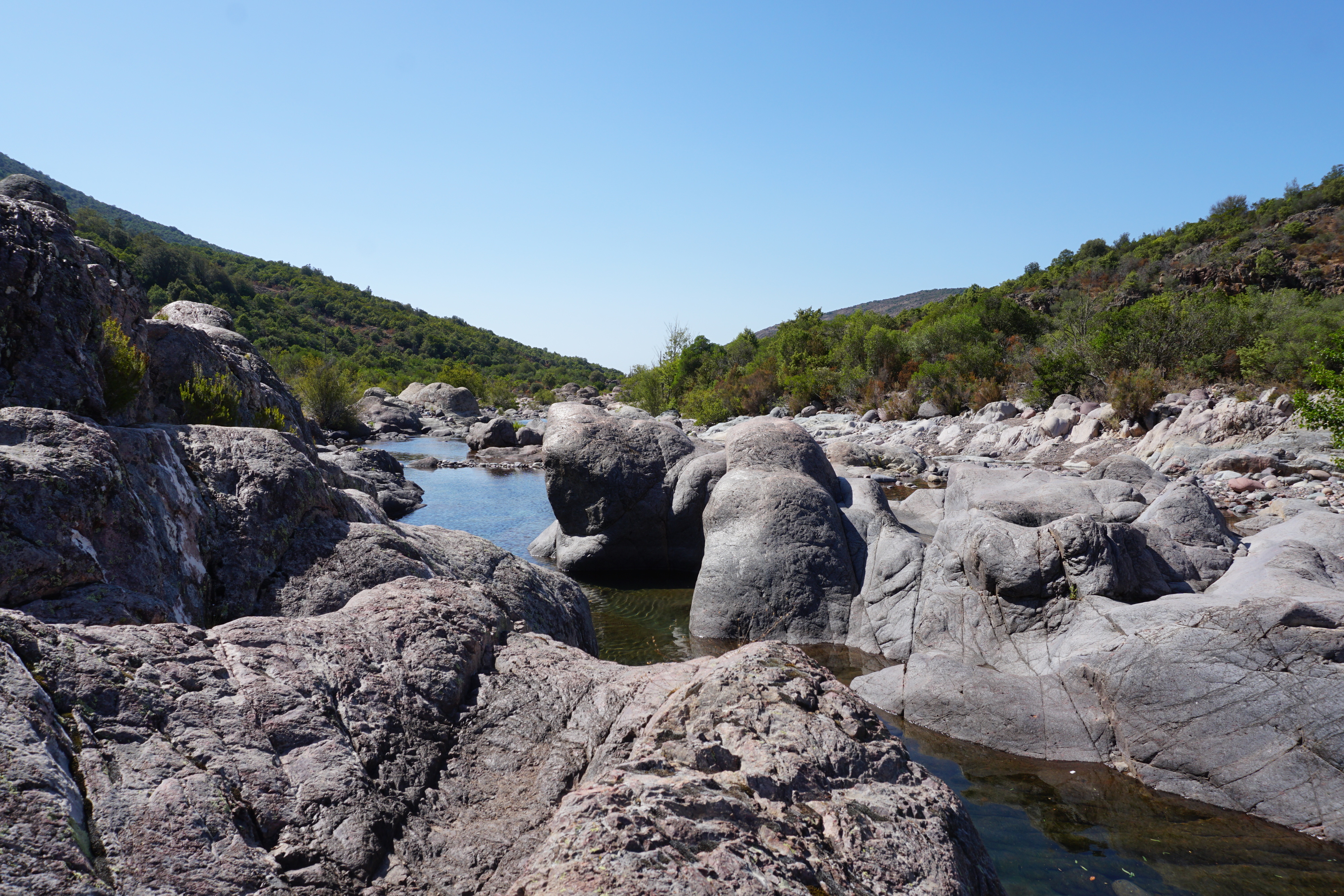 รูปถ่าย ฝรั่งเศส(France) คอร์สิคา(Corsica) แม่น้ำฟังโก(Fango river) 2017-07 9