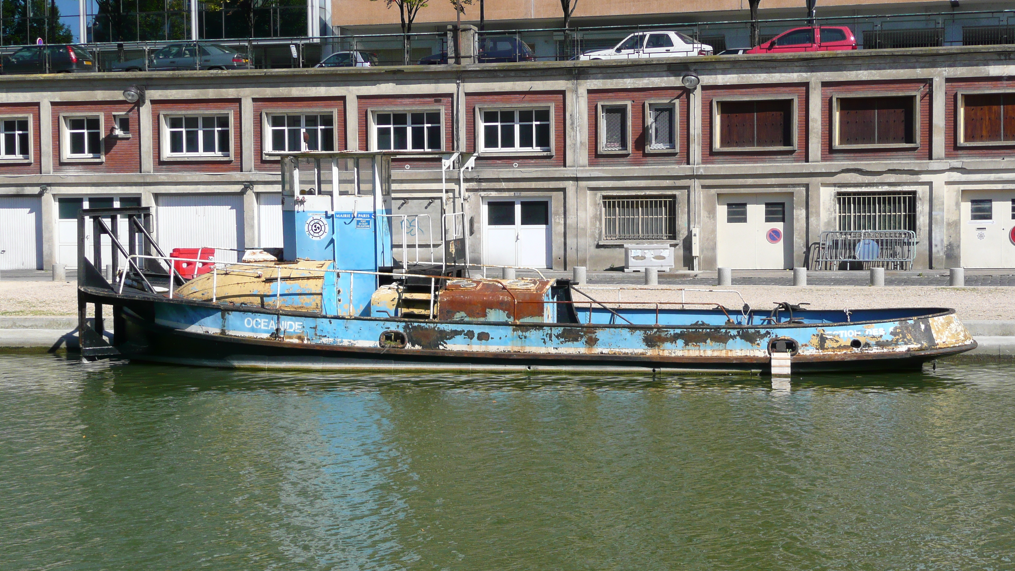 รูปถ่าย ฝรั่งเศส(France) ปารีส(Paris) คลองแซ็ง-มาร์แต็ง(Canal St Martin) 2007-08 112