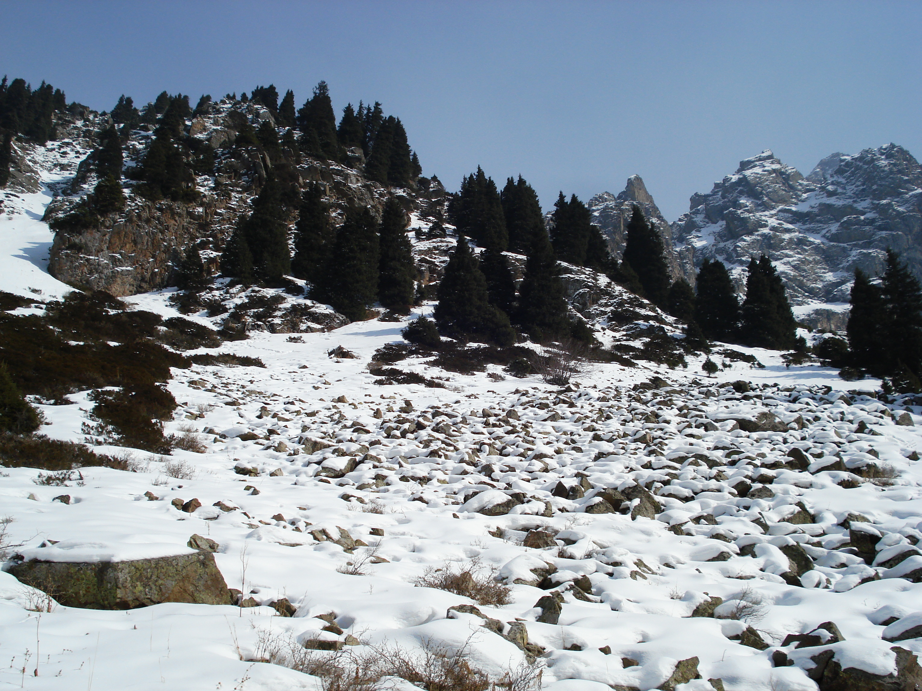 รูปถ่าย คาซัคสถาน(Kazakhstan) ซิมบูแลค(Shymbulak) 2007-03 124