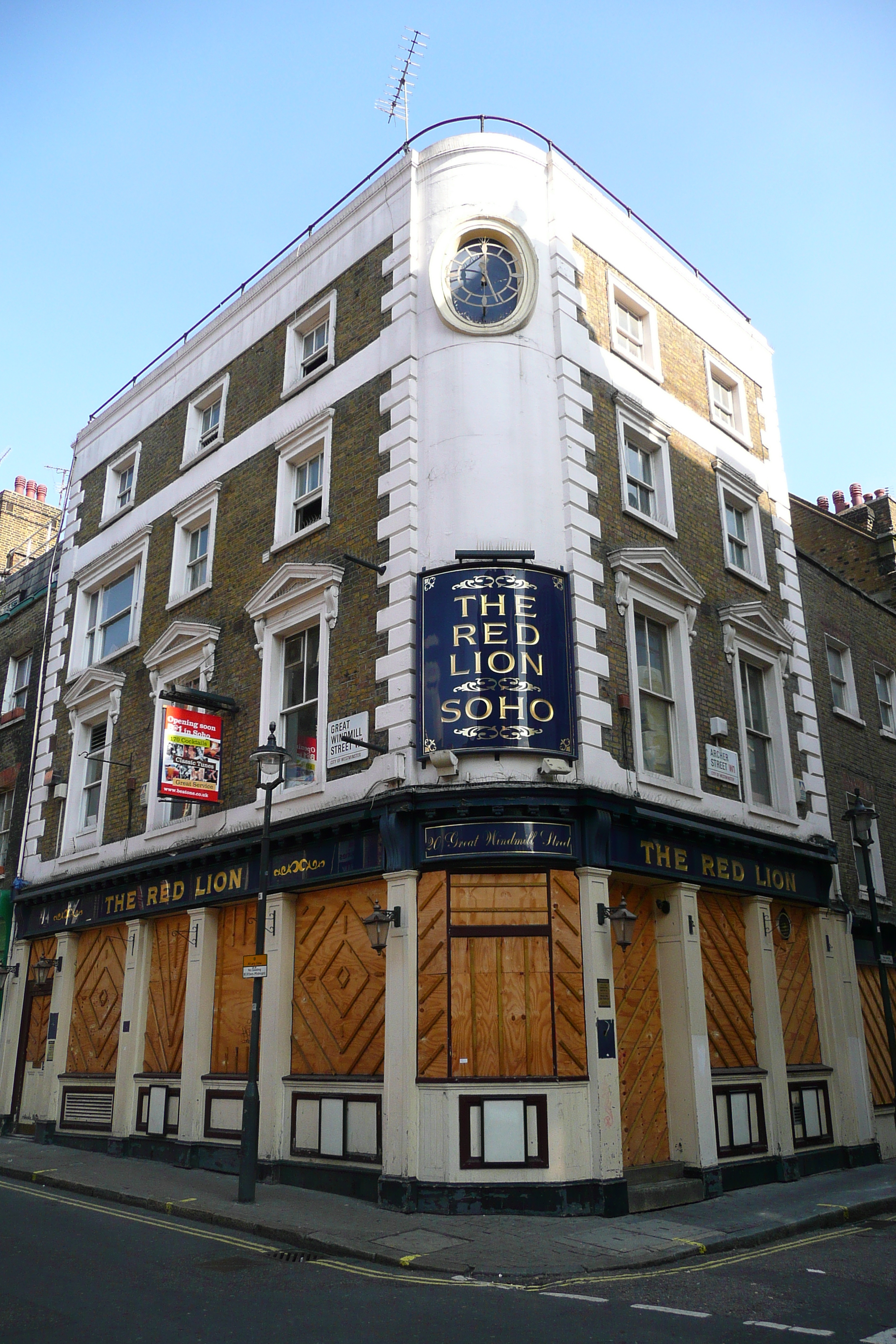 รูปถ่าย อังกฤษ(United Kingdom) ลอนดอน(London) ถนนเกรตวินด์มิลล์(Great Windmill Street) 2007-09 3