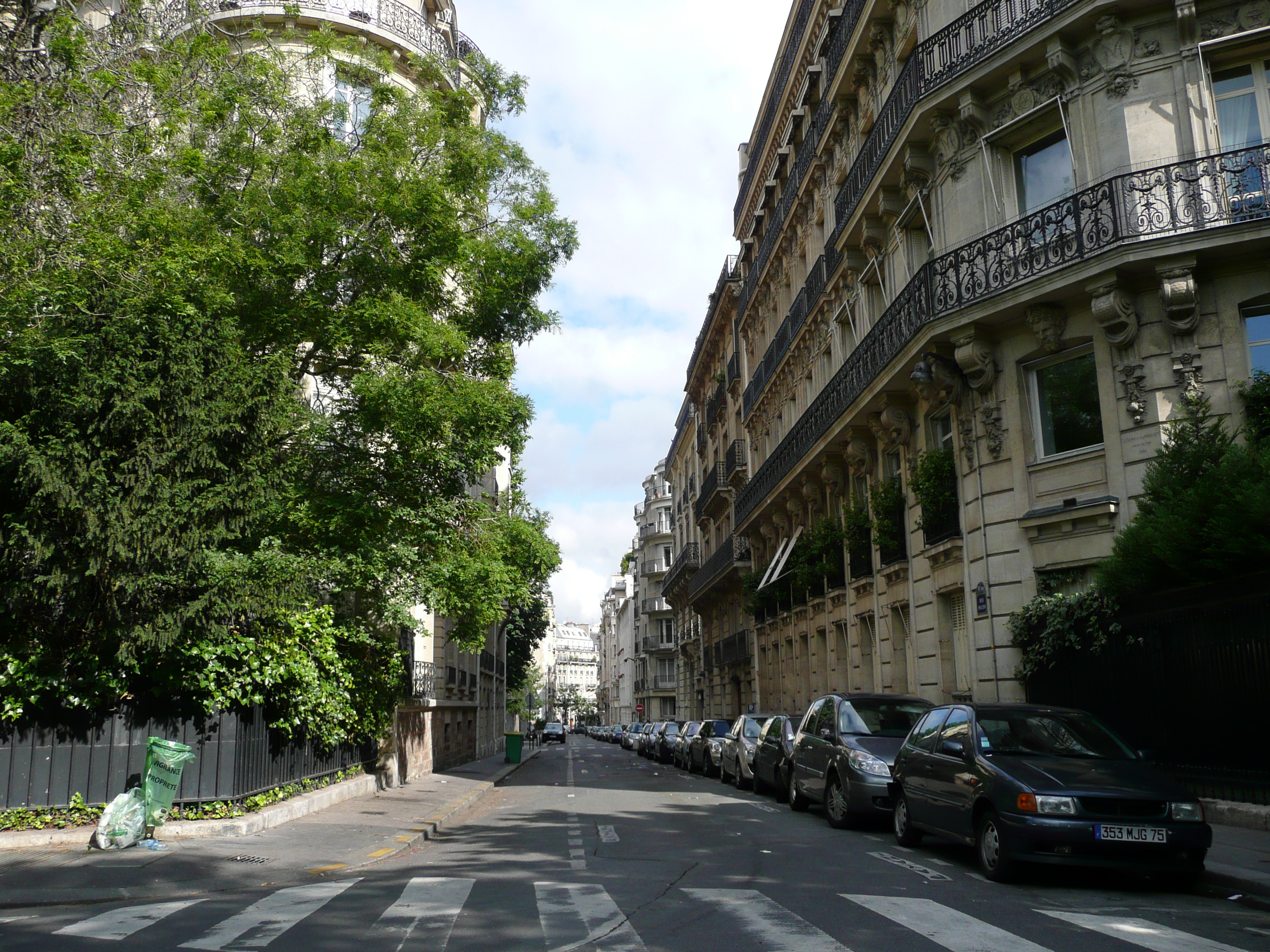 รูปถ่าย ฝรั่งเศส(France) ปารีส(Paris) ถนนฟอช(Avenue Foch) 2007-06 115