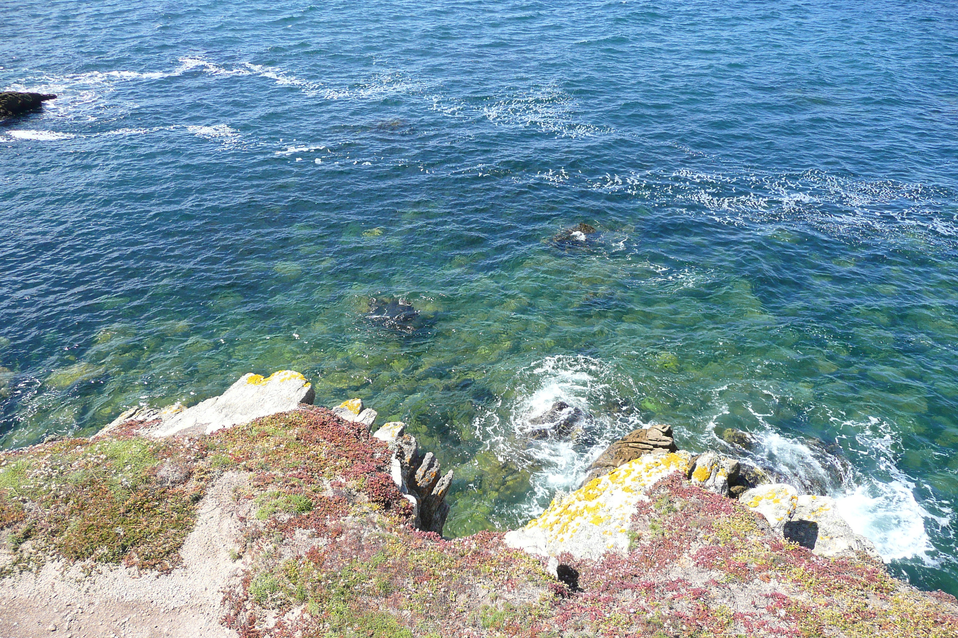 รูปถ่าย ฝรั่งเศส(France) คาบสมุทรกีเบอรง(Quiberon peninsula) แหลมแปร์โช(Pointe du Percho) 2008-07 33