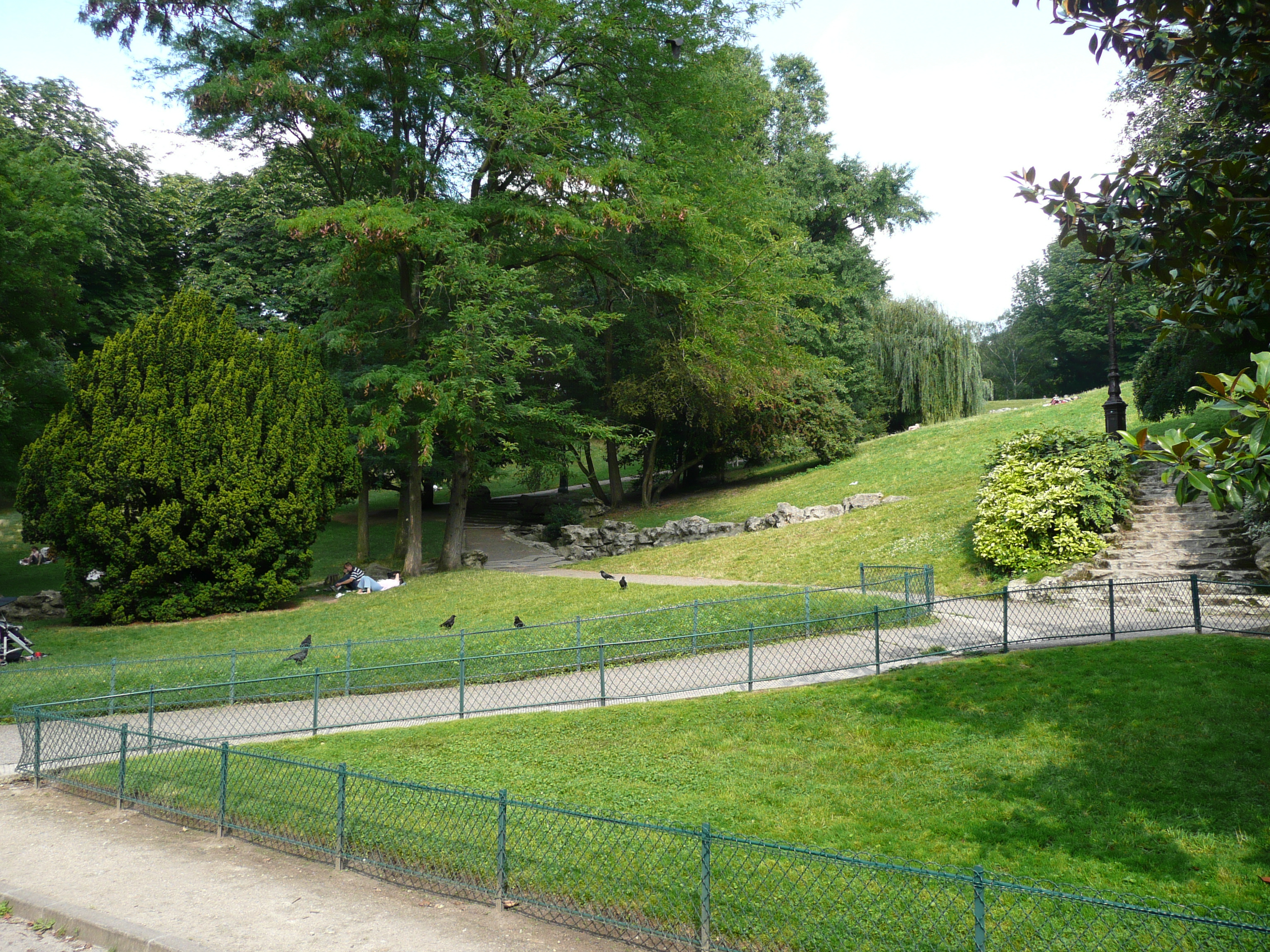 รูปถ่าย ฝรั่งเศส(France) ปารีส(Paris) สวนบุต-โชมง(Parc des Buttes Chaumont) 2007-08 251