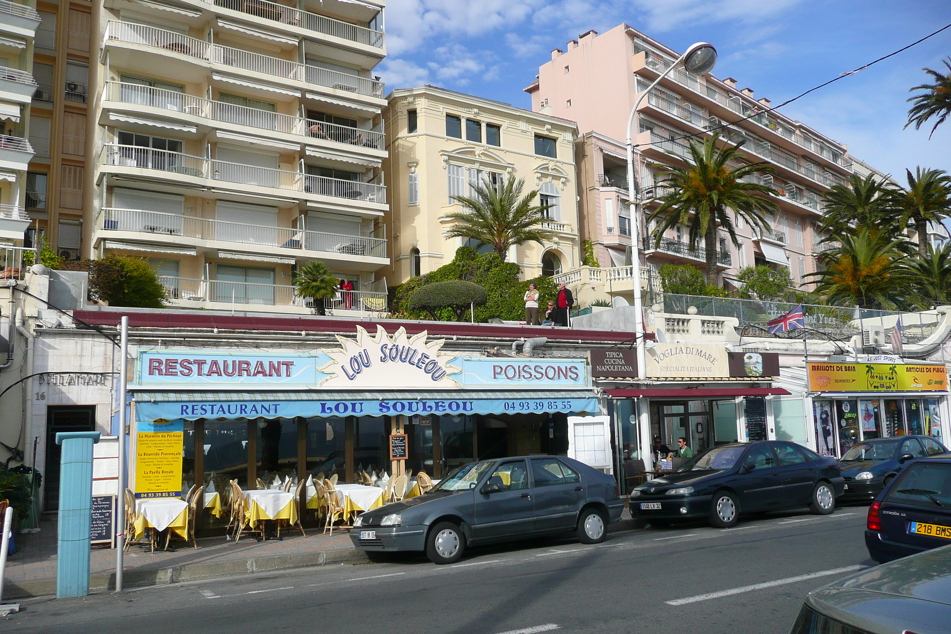 รูปถ่าย ฝรั่งเศส(France) คานส์(Cannes) หาดดูมีดี(Plage du midi) 2008-03 14
