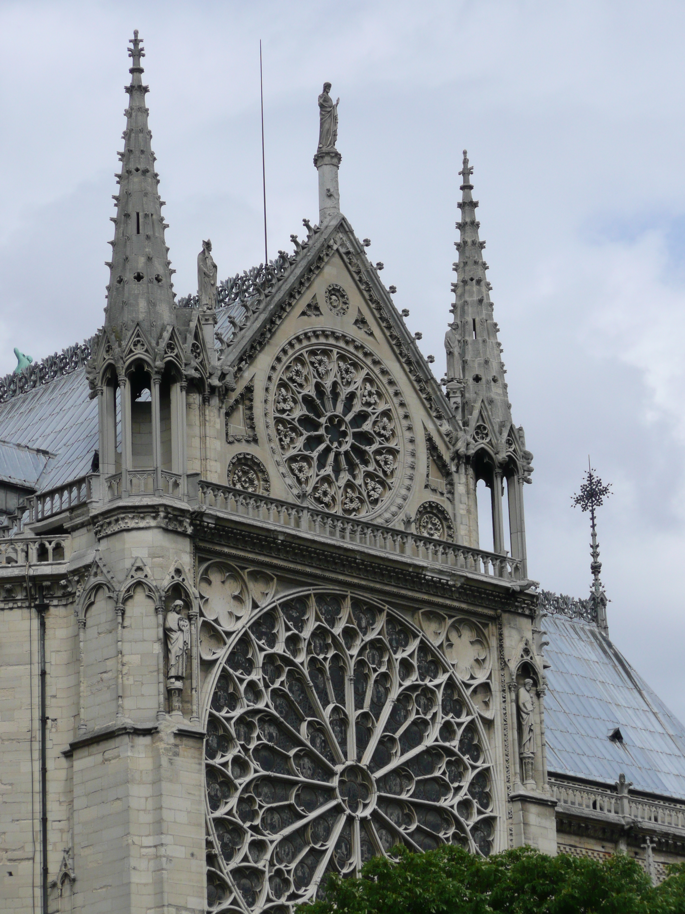 รูปถ่าย ฝรั่งเศส(France) ปารีส(Paris) มหาวิหารน็อทร์-ดาม(Notre Dame) 2007-05 52