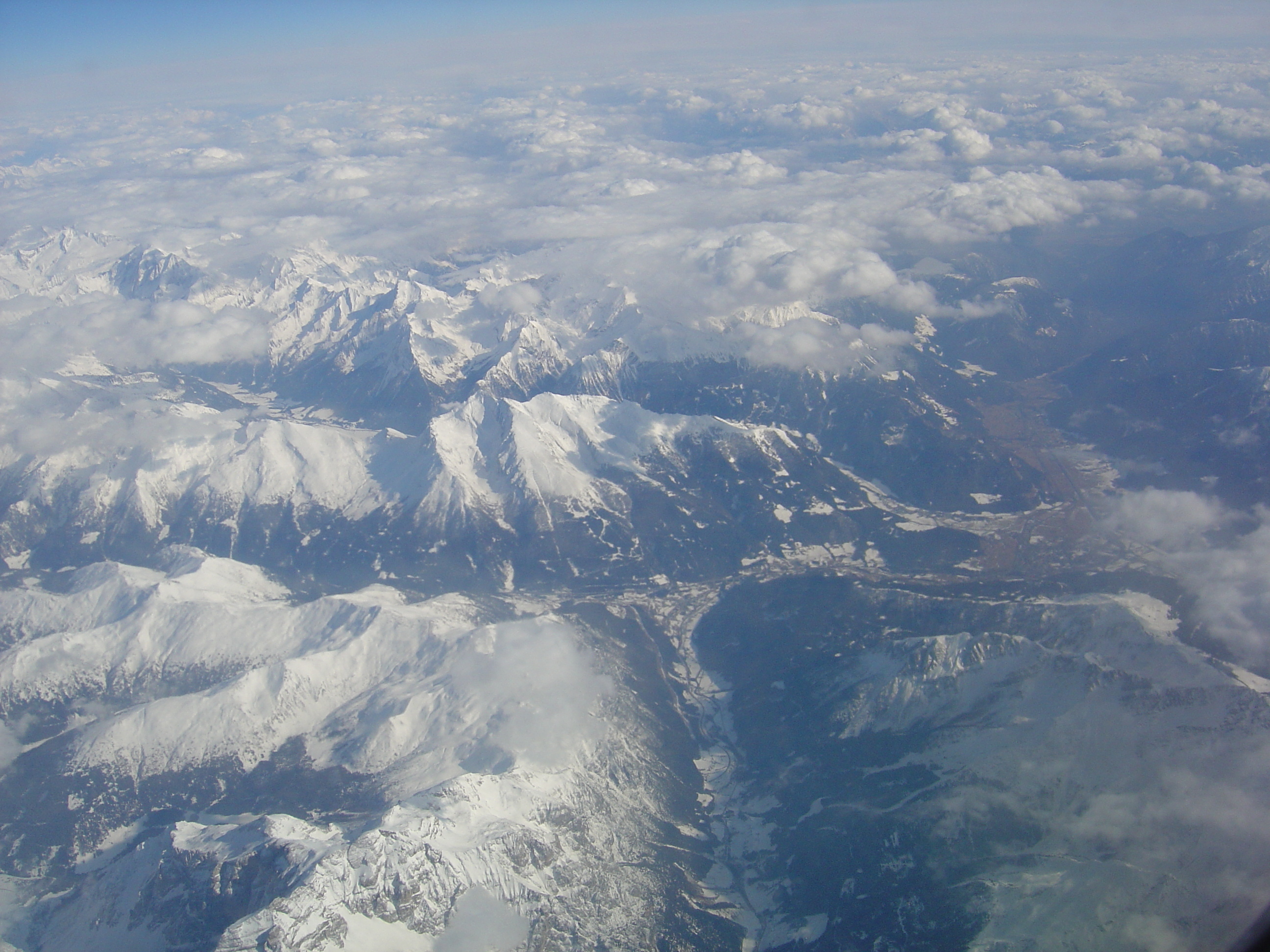 รูปถ่าย ออสเตรีย(Austria) เทืยกเขาแอลป์ (จากมิลานไปมิวนิค)(Alpes(Milan To Munich)) 2005-03 49