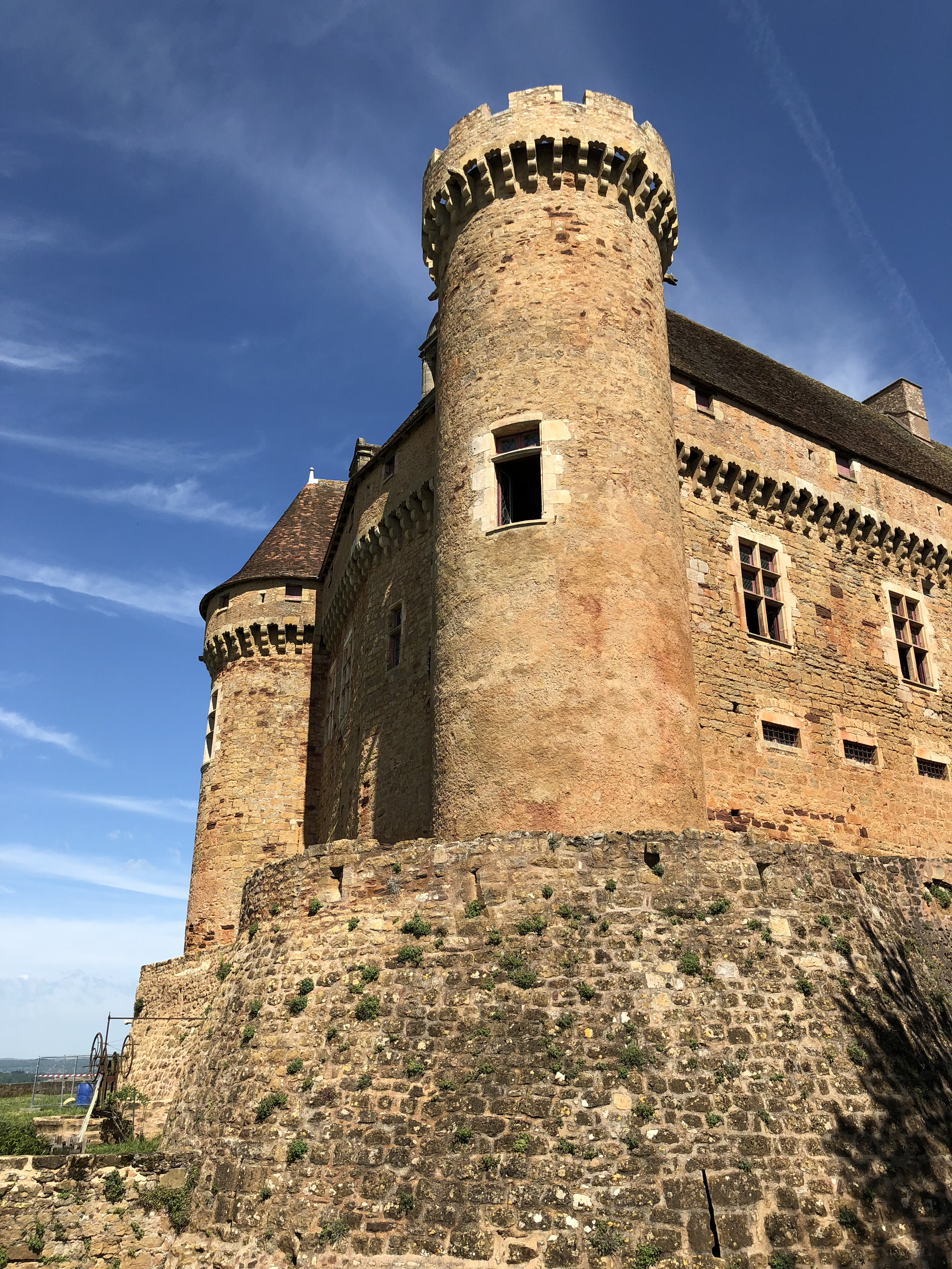 รูปถ่าย ฝรั่งเศส(France) ปราสาทกัสแตลโนเบรอเตอนู(Castelnau Bretenoux Castle) 2018-04 1