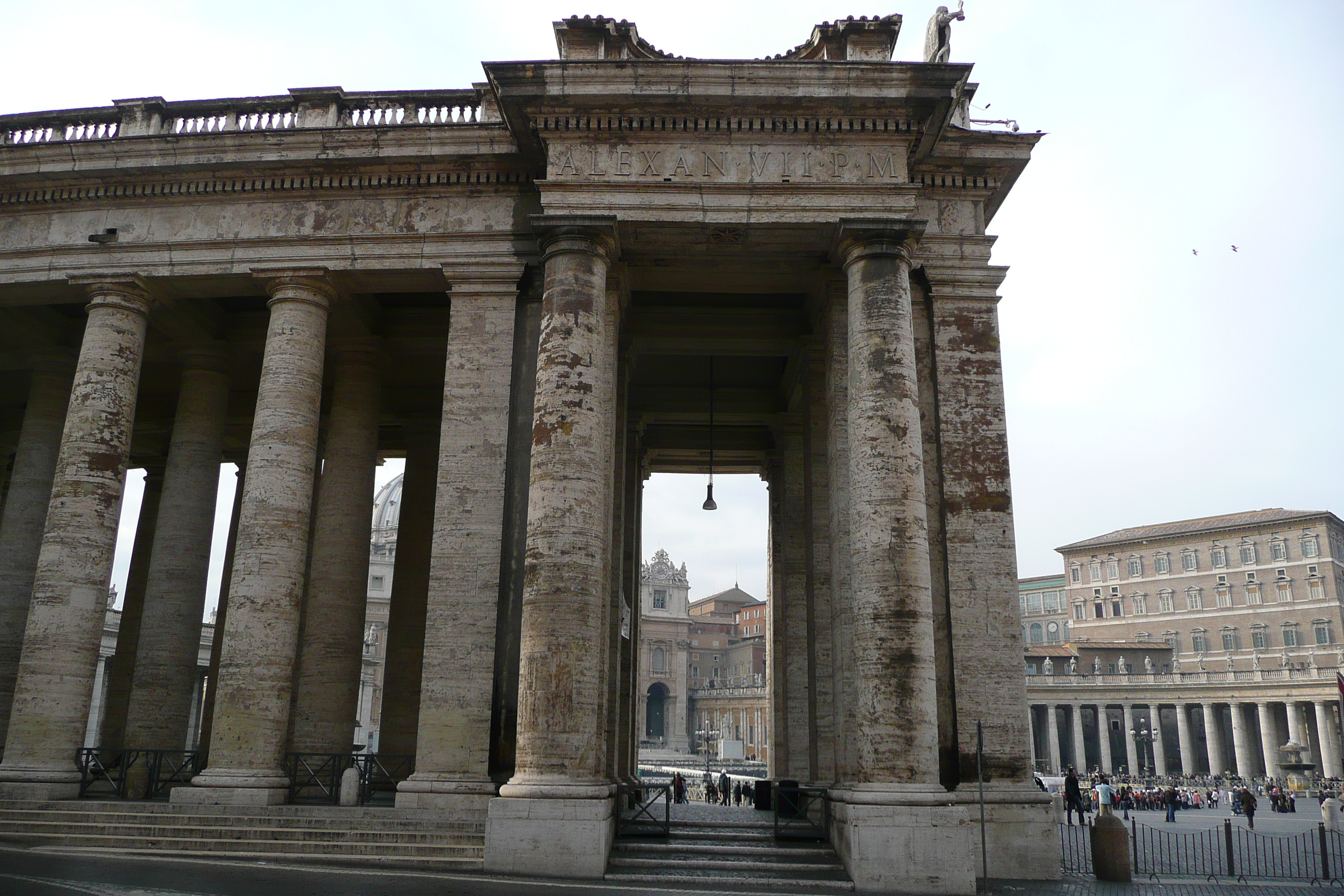 รูปถ่าย อิตาลี(Italy) โรม(Rome) ถนนบอร์โกซานโตสปีรีโต(Borgo Santo Spirito) 2007-11 25