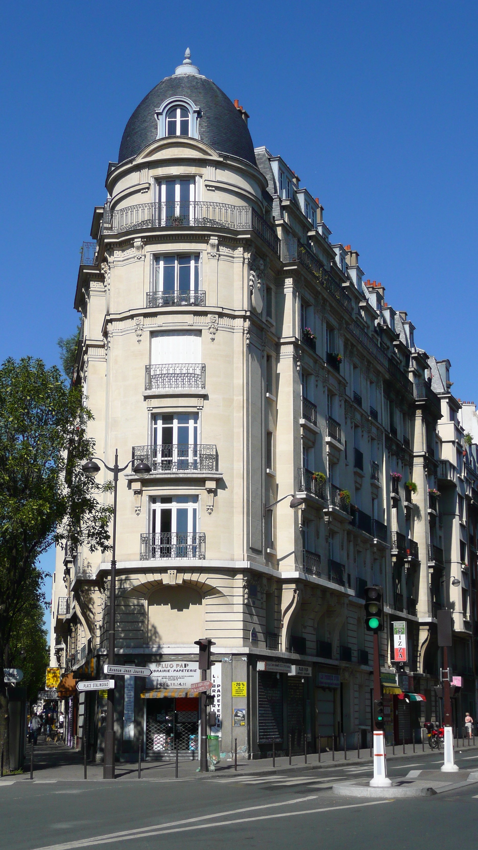 รูปถ่าย ฝรั่งเศส(France) ปารีส(Paris) ถนนลาฟาแย็ต(Rue La Fayette) 2007-08 81