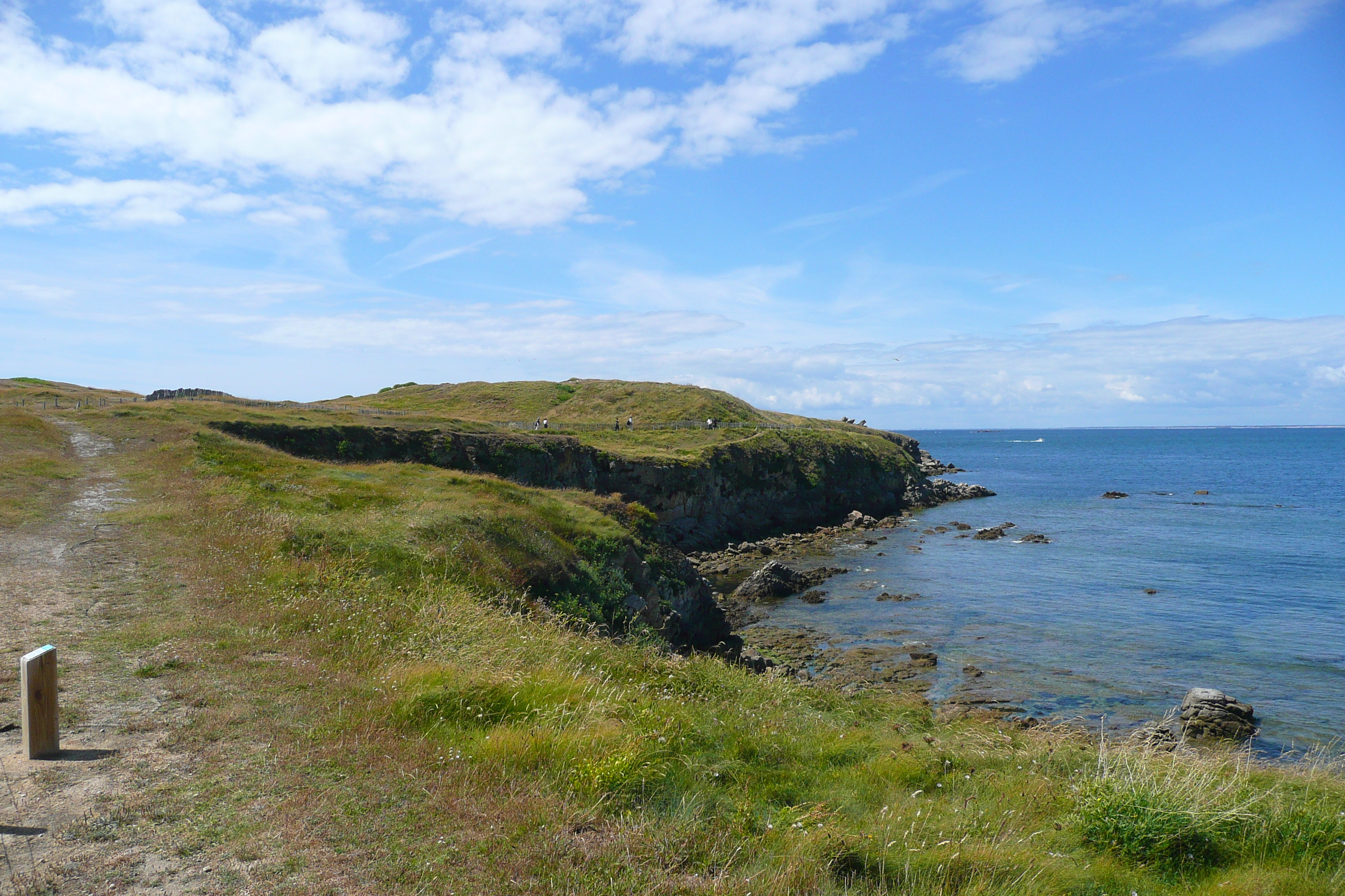 รูปถ่าย ฝรั่งเศส(France) คาบสมุทรกีเบอรง(Quiberon peninsula) แหลมแปร์โช(Pointe du Percho) 2008-07 27