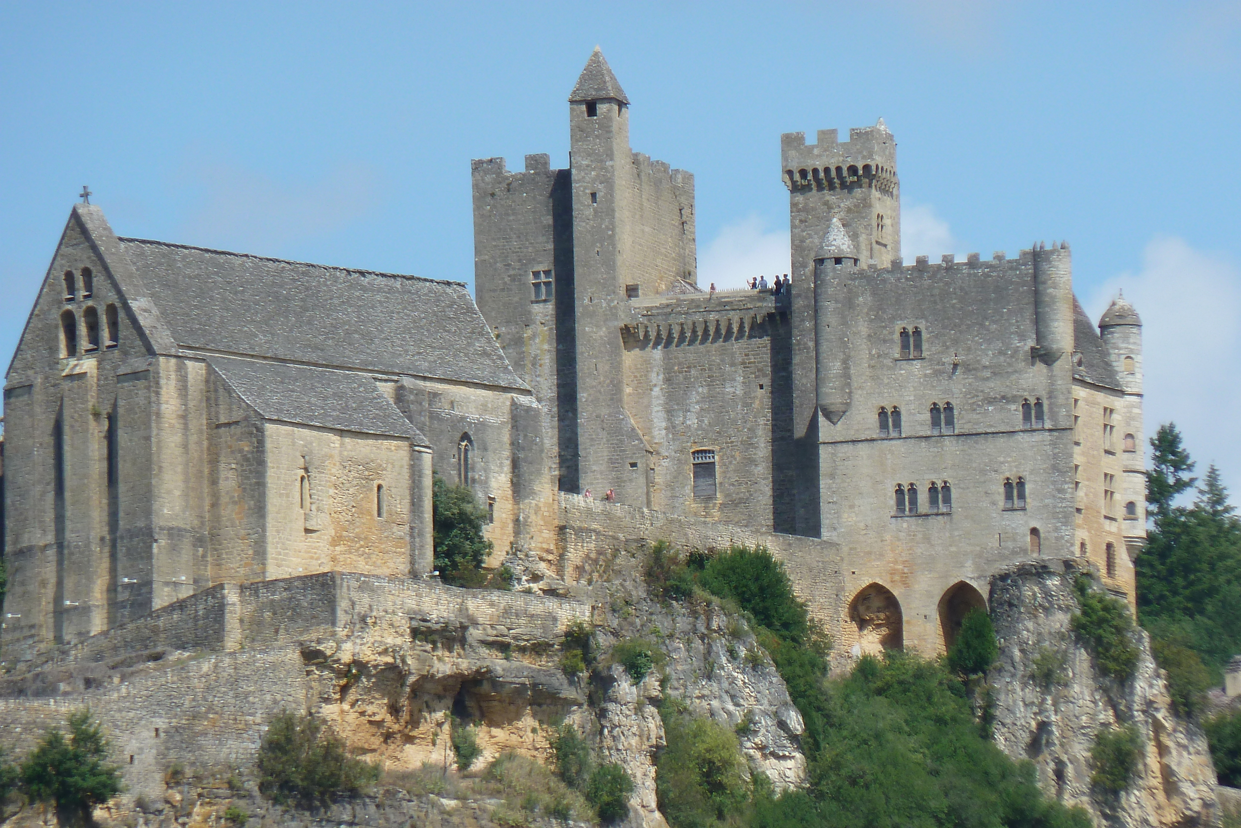 รูปถ่าย ฝรั่งเศส(France) ปราสาทเบนัก(Beynac Castle) 2010-08 9
