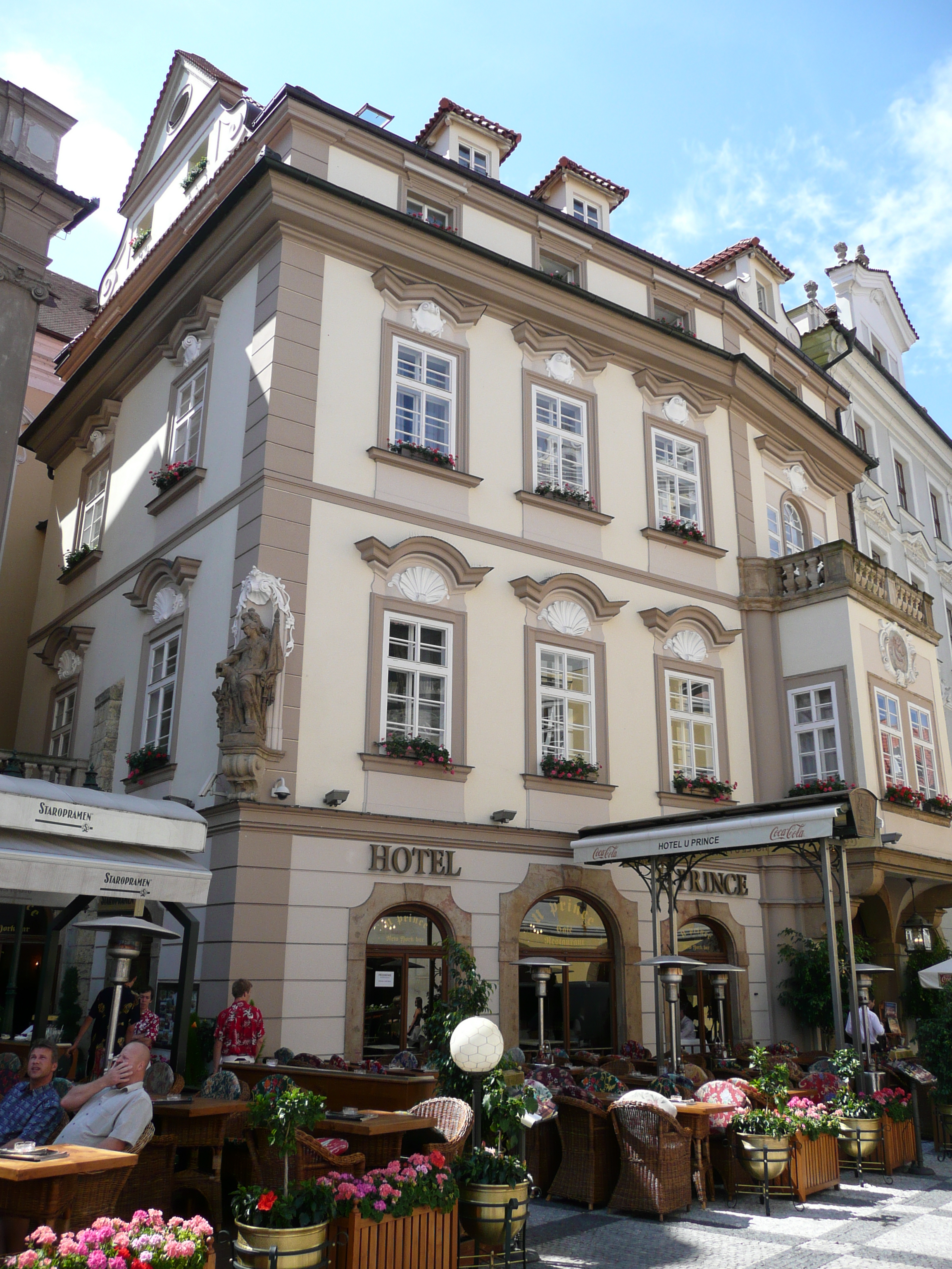 รูปถ่าย สาธารณรัฐเช็ก(Czech Republic) ปราก(Prague) โรงแรมอูปรินซ์(U Prince Hotel) 2007-07 6