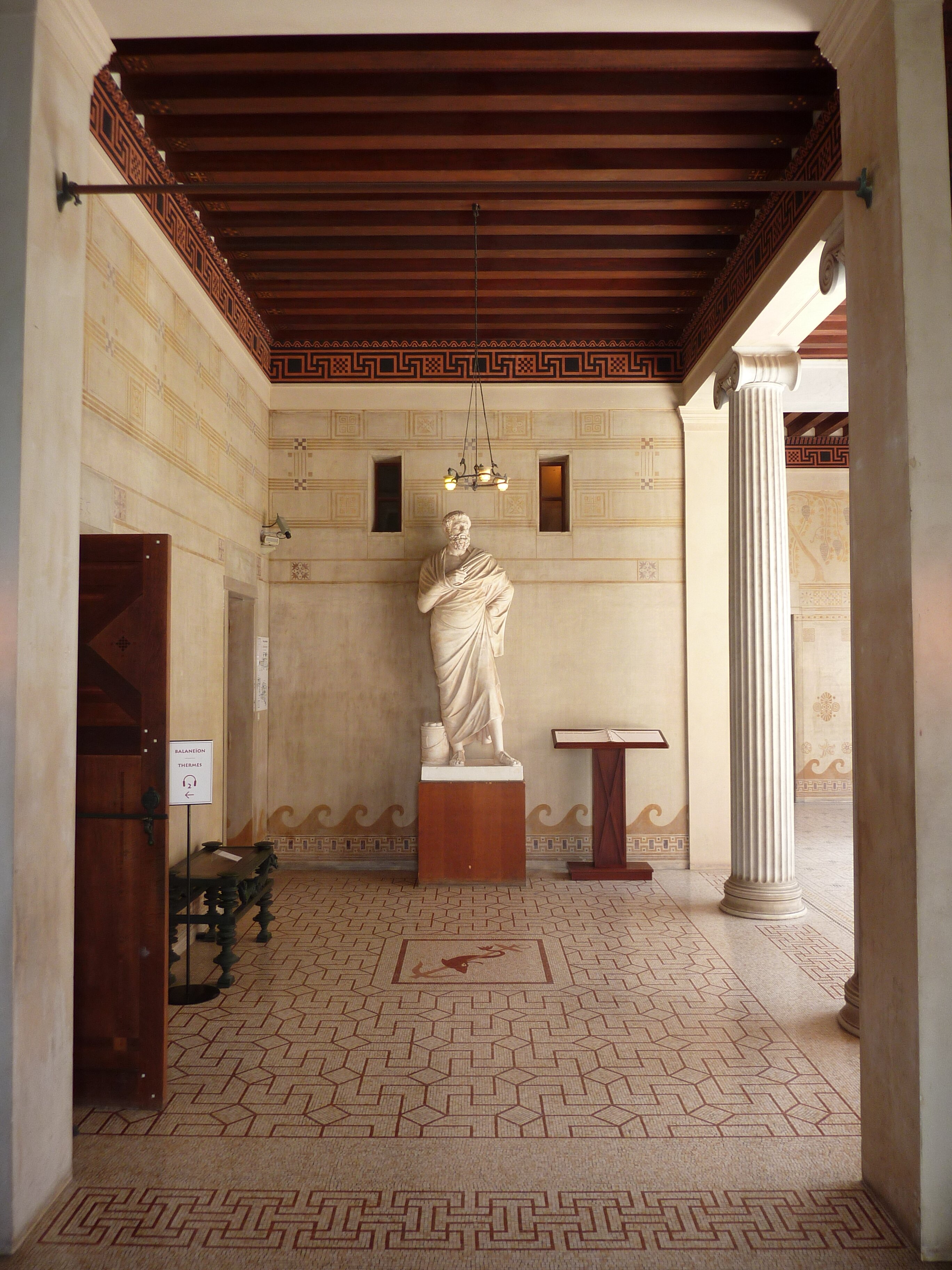 รูปถ่าย ฝรั่งเศส(France) โบลีเยอ-ซูร์-แมร์(Beaulieu sur Mer) วิลลาเกรีลอส(Villa Kerylos) 2009-05 91