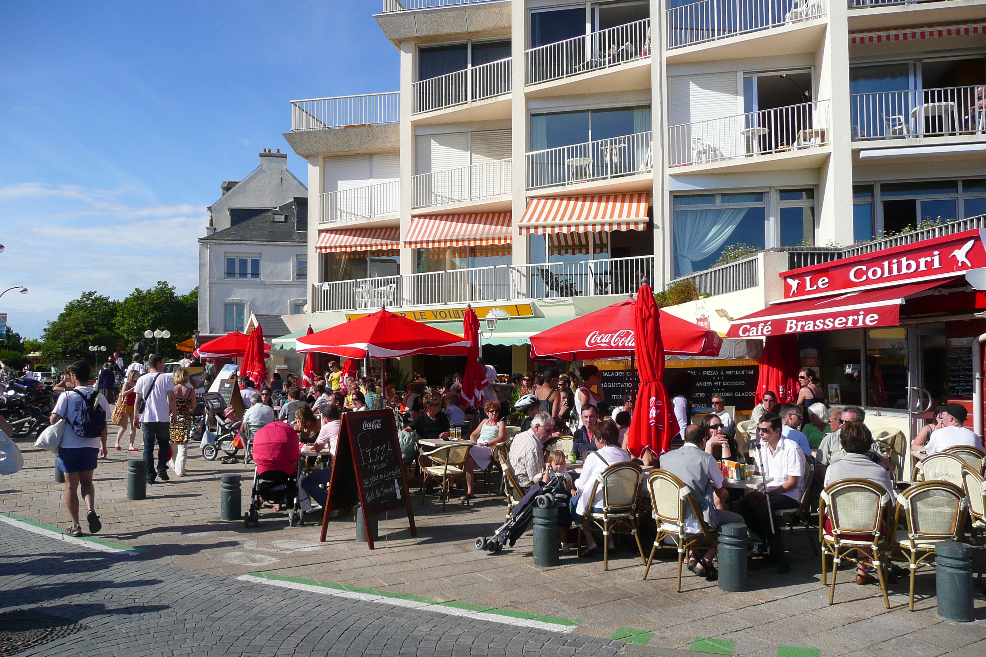 รูปถ่าย ฝรั่งเศส(France) คาบสมุทรกีเบอรง(Quiberon peninsula) กีเบอรง(Quiberon) 2008-07 34