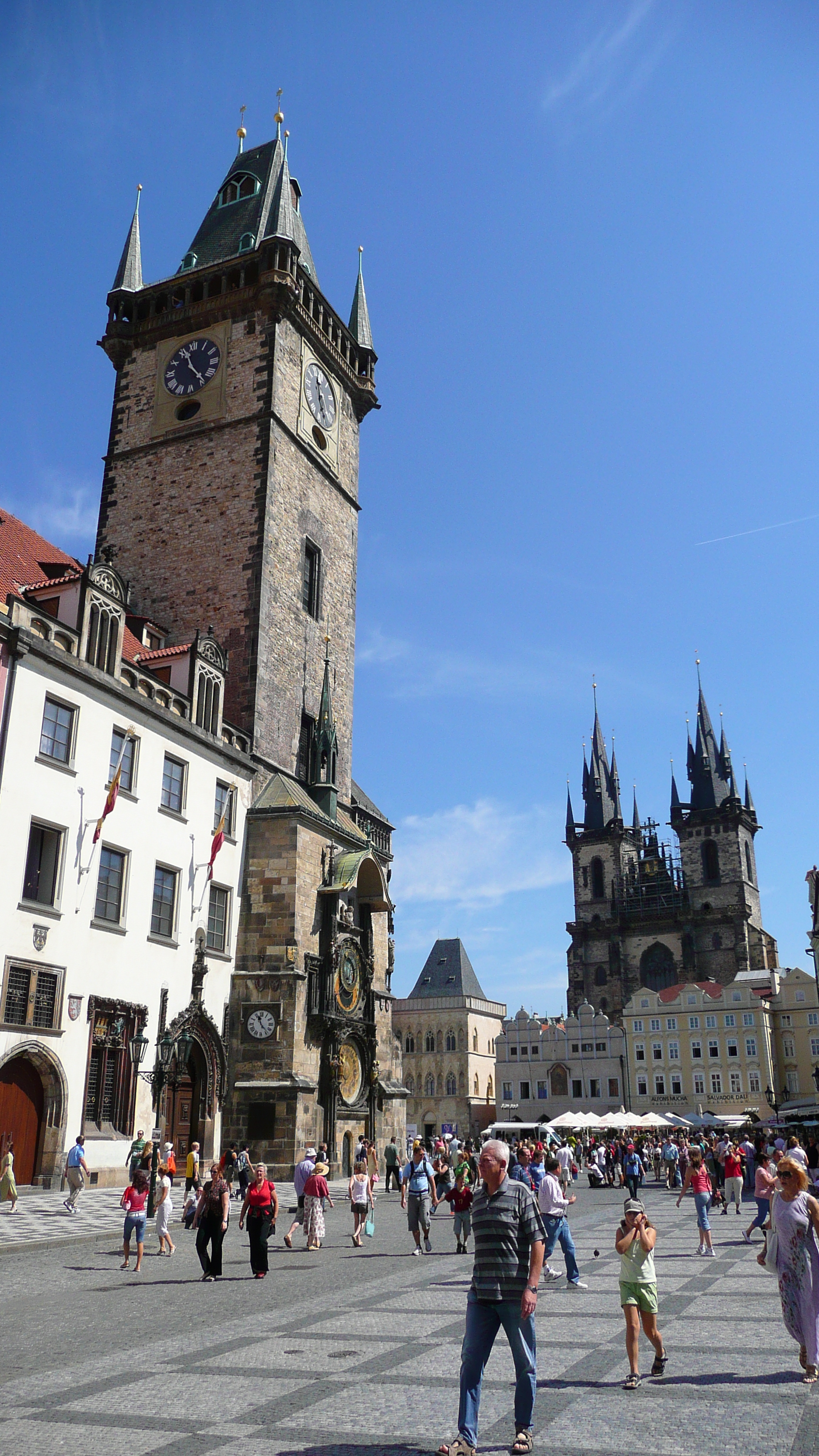 รูปถ่าย สาธารณรัฐเช็ก(Czech Republic) ปราก(Prague) จัตุรัสเมืองเก่าปราก(Staromestske namesti) 2007-07 3