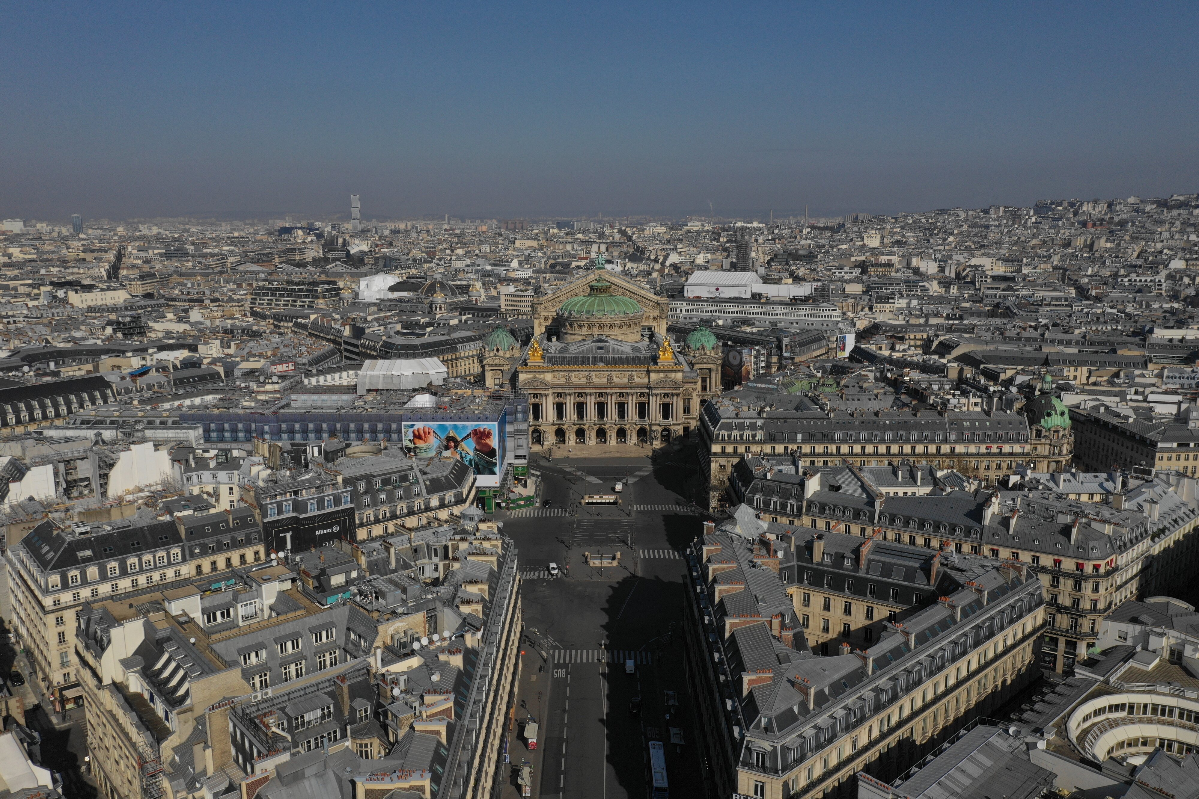รูปถ่าย ฝรั่งเศส(France) ปารีสช่วงล็อกดาวน์(Paris lockdown) 2020-03 64