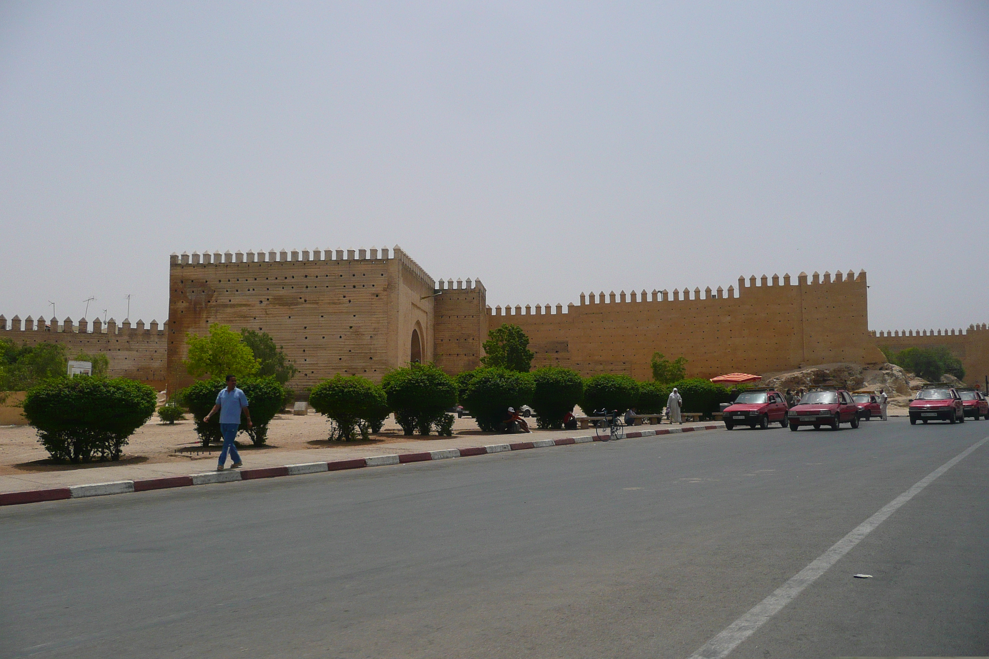 รูปถ่าย โมร็อกโก(Morocco) ถนนจากเฟสไปราบัต(Fes to Rabat Road) 2008-07 25