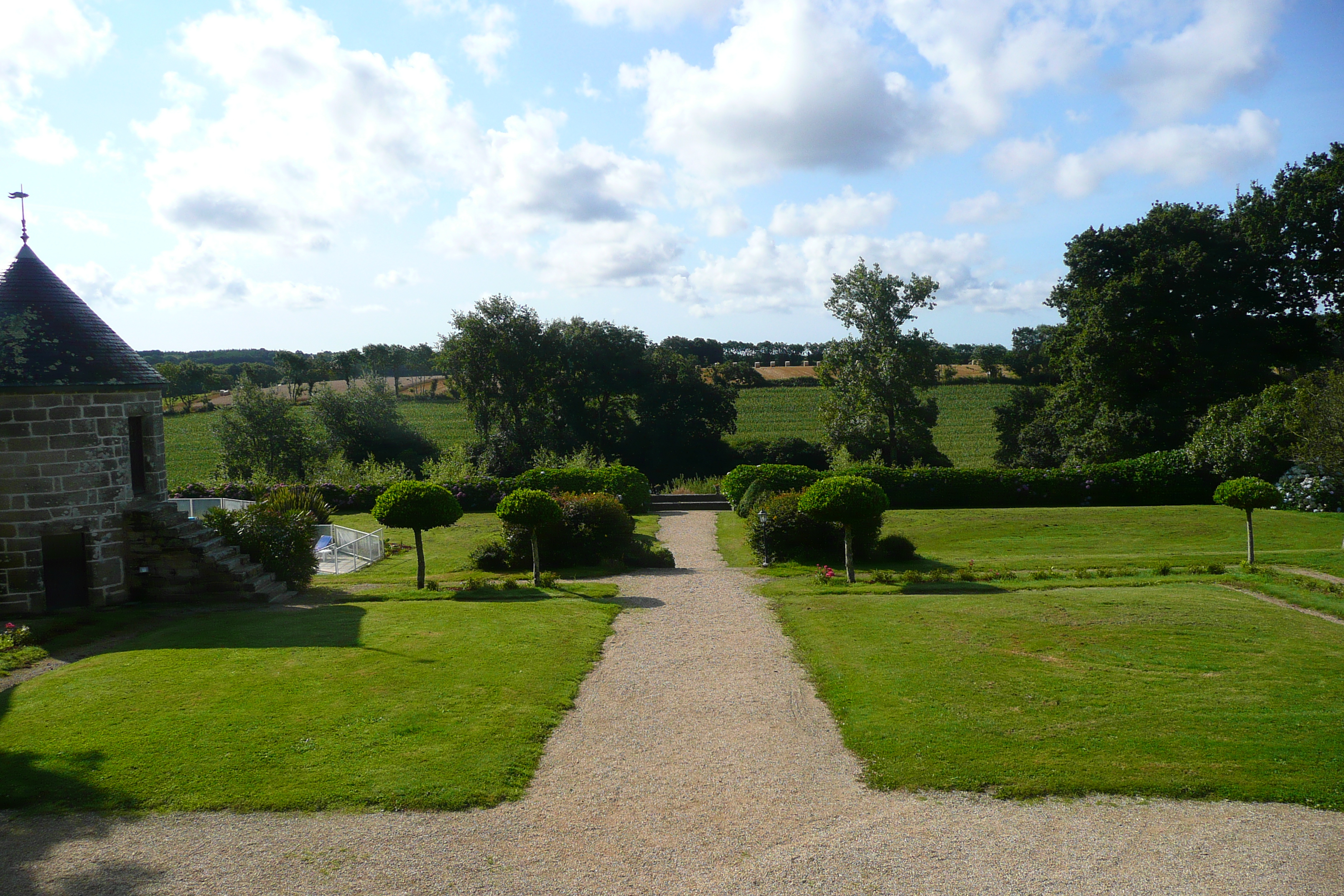 รูปถ่าย ฝรั่งเศส(France) โรงแรมคฤหาสน์แกร์อูแอล(Kerhuel Manor Hotel) 2008-07 26