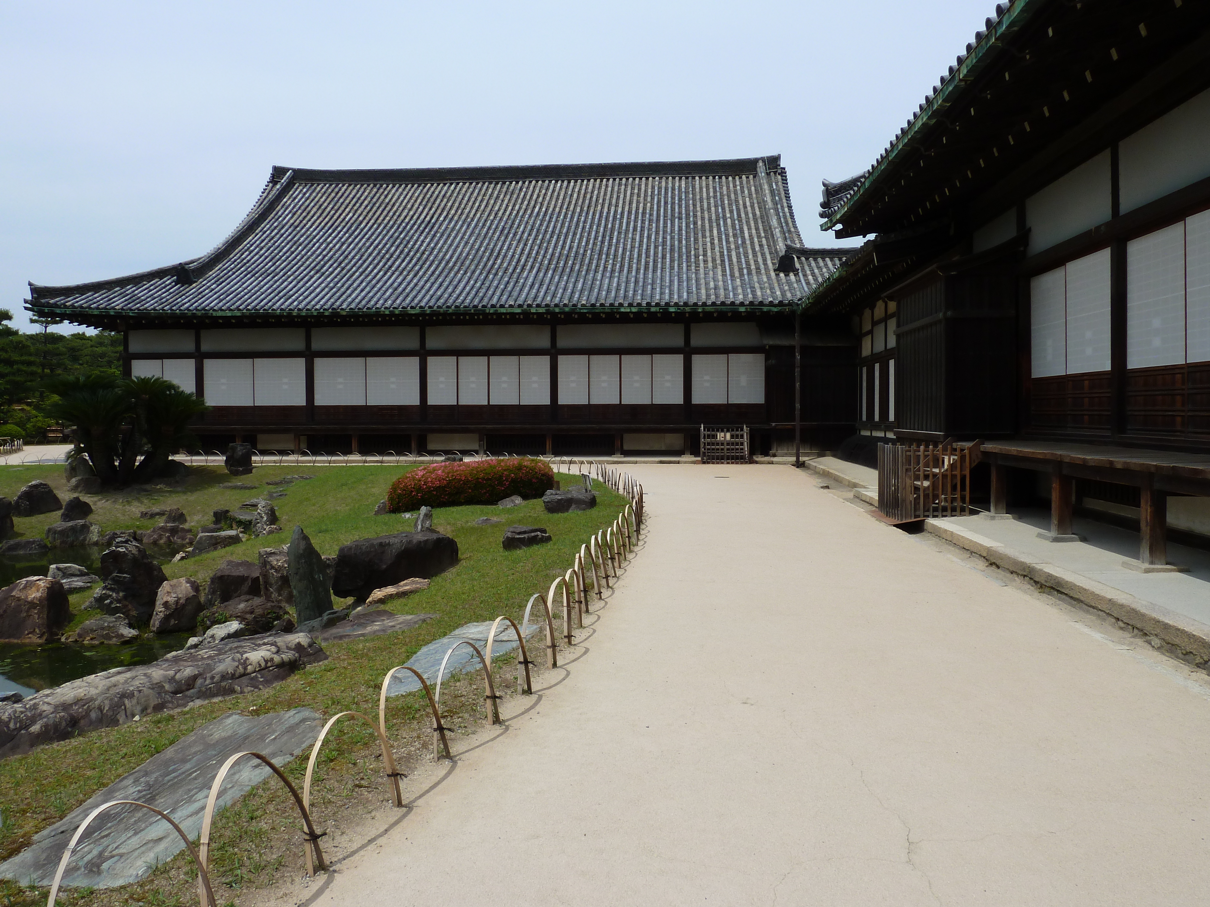 รูปถ่าย ญี่ปุ่น(Japan) เกียวโต(Kyoto) ปราสาทนิโจ(Nijo Castle) สวนนิโนมะรุ(Ninomaru Garden) 2010-06 5