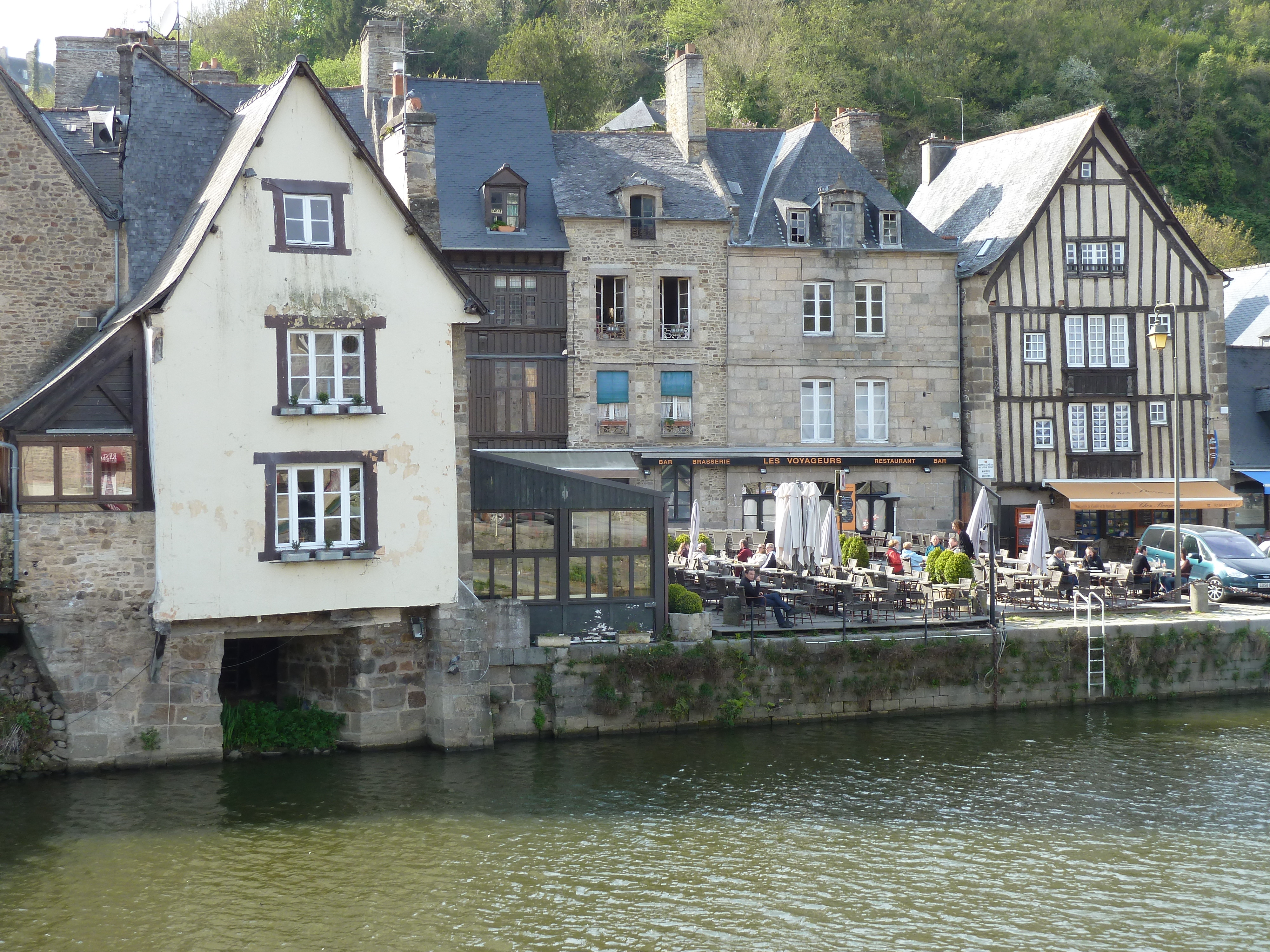 รูปถ่าย ฝรั่งเศส(France) ดีน็อง(Dinan) ริมแม่น้ำดีน็อง(Dinan Riverside) 2010-04 27