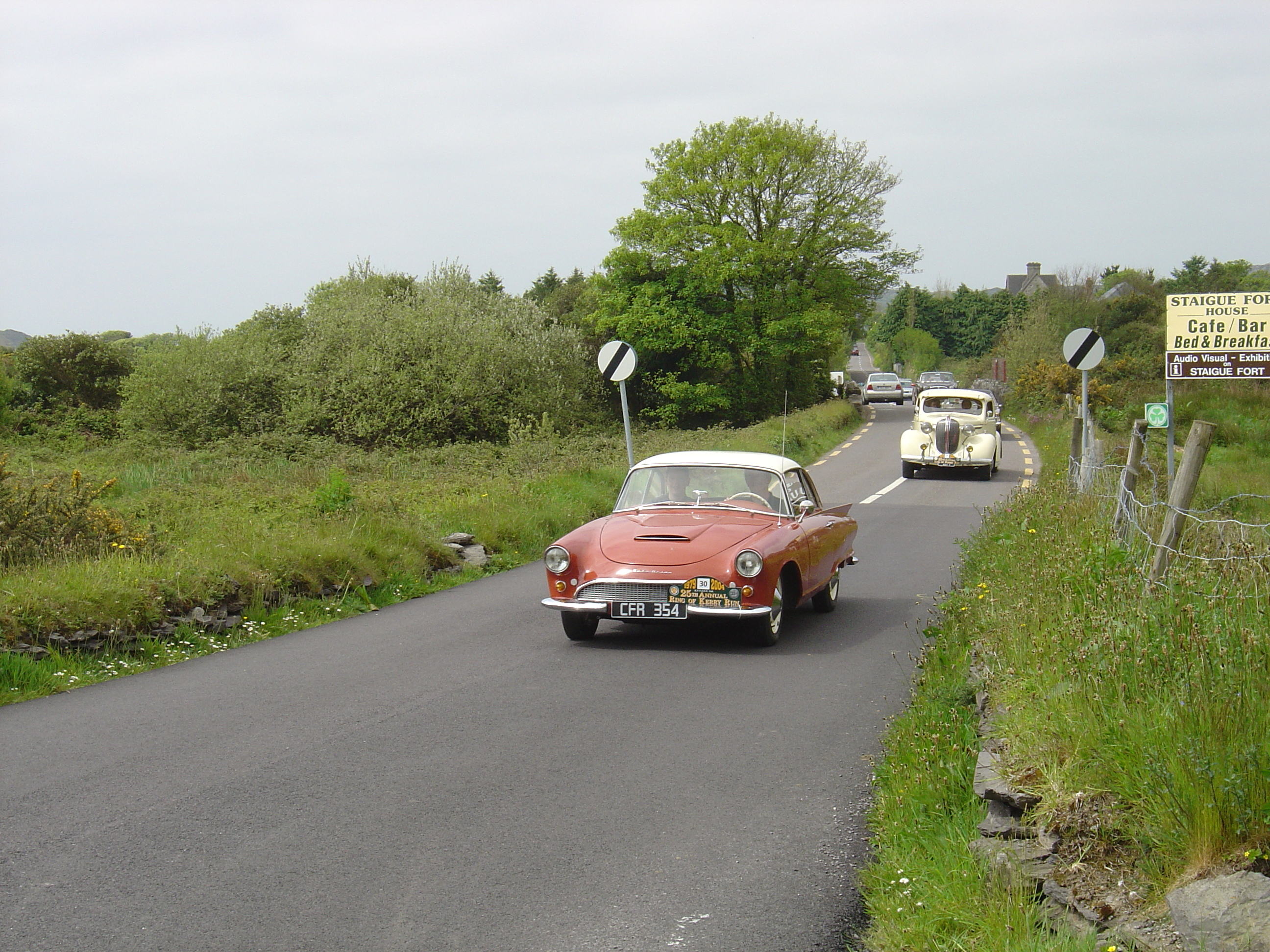 รูปถ่าย ไอร์แลนด์(Ireland) วงแหวนแห่งเคร์รี(Kerry Ring) ป้อมสเตก(Staigue Fort) 2004-05 22