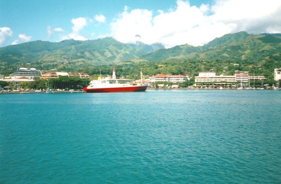 รูปถ่าย เฟรนช์โพลี่นีเซีย(Polynesia) ตาฮิติ(Tahiti) 1993-04 3