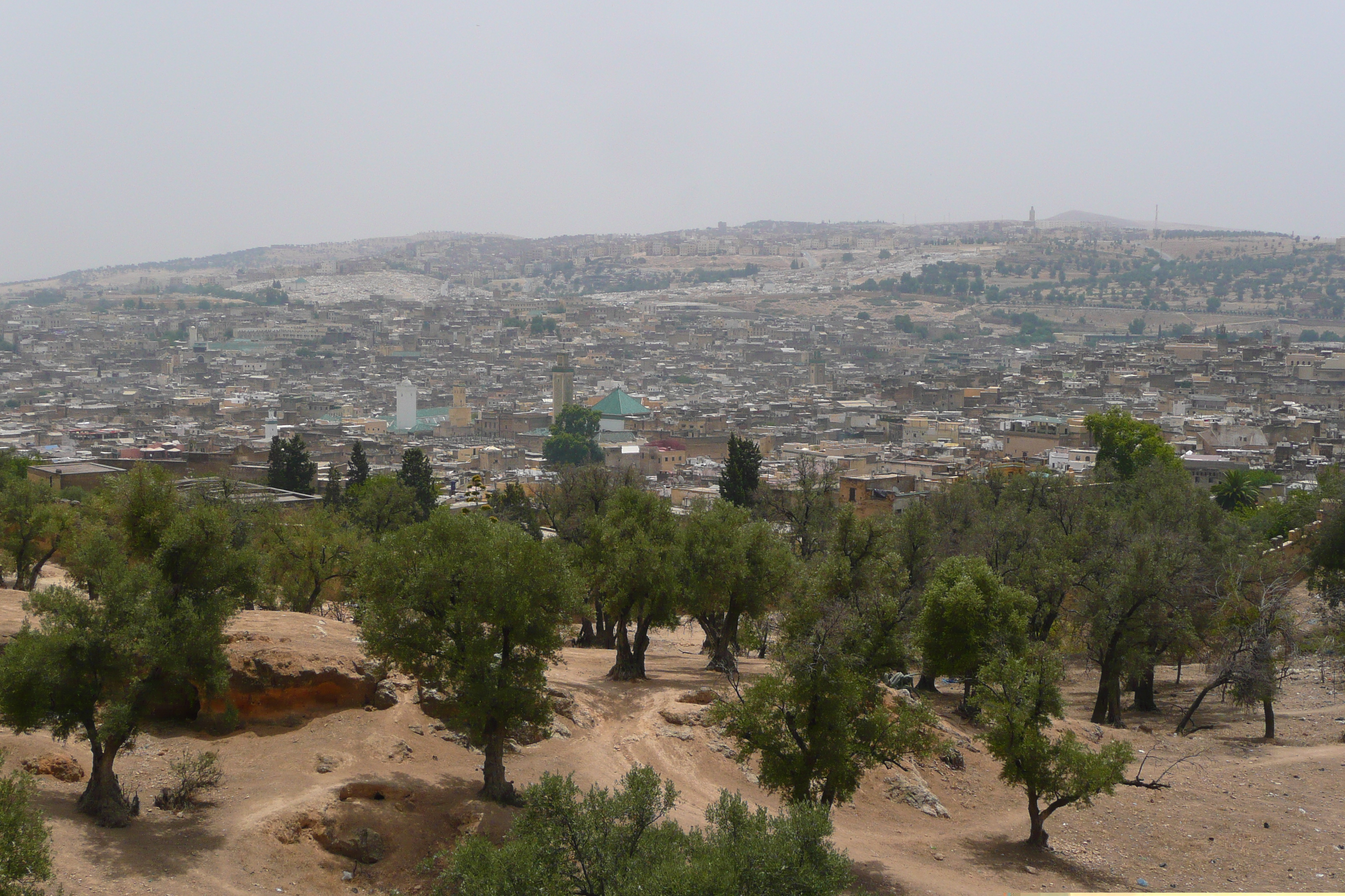 รูปถ่าย โมร็อกโก(Morocco) ถนนจากเฟสไปราบัต(Fes to Rabat Road) 2008-07 18