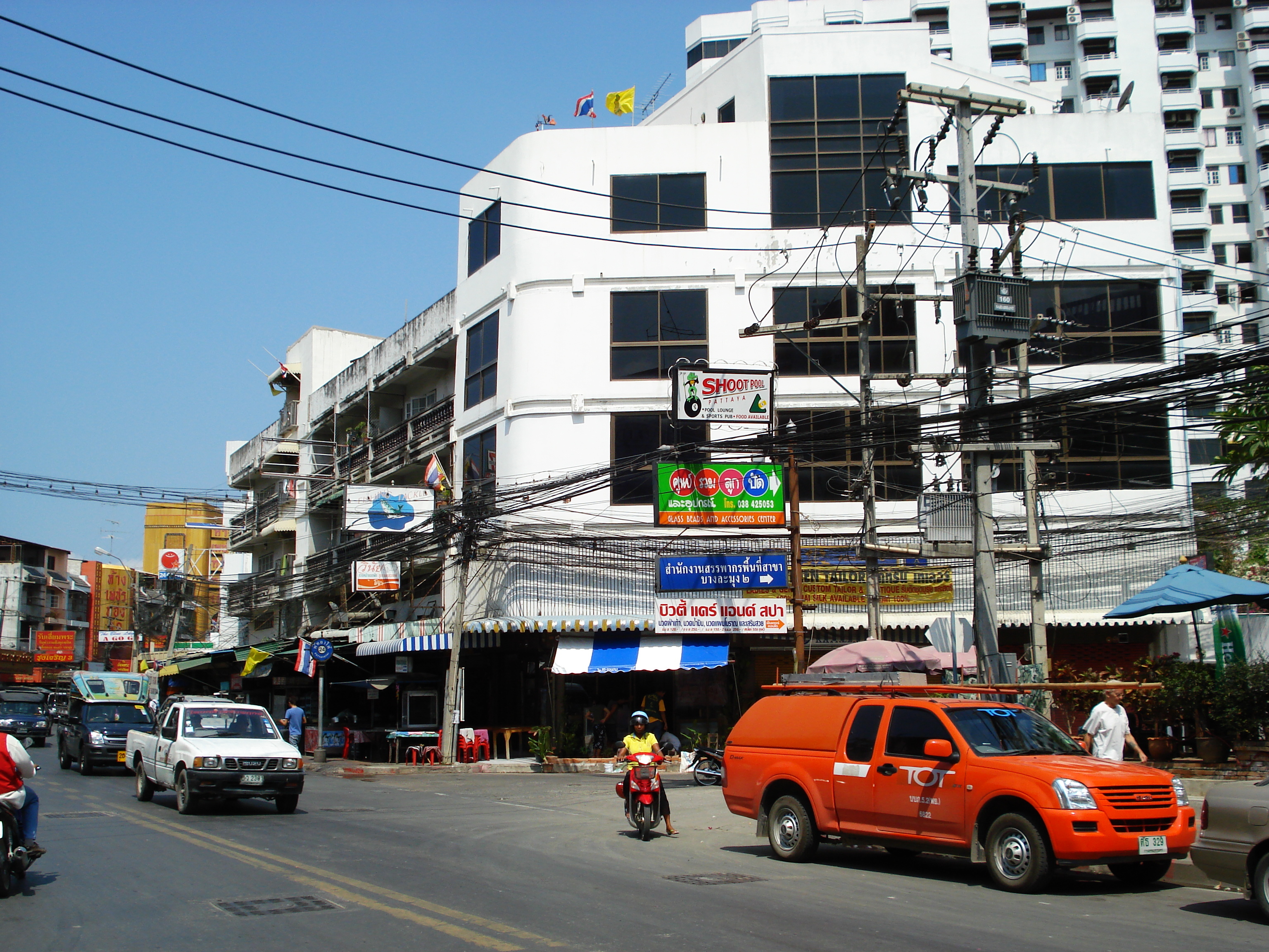 รูปถ่าย ไทย(Thailand) พัทยา(Pattaya) ถนนพัทยาใต้(Pattaya Tai Road) 2007-03 31