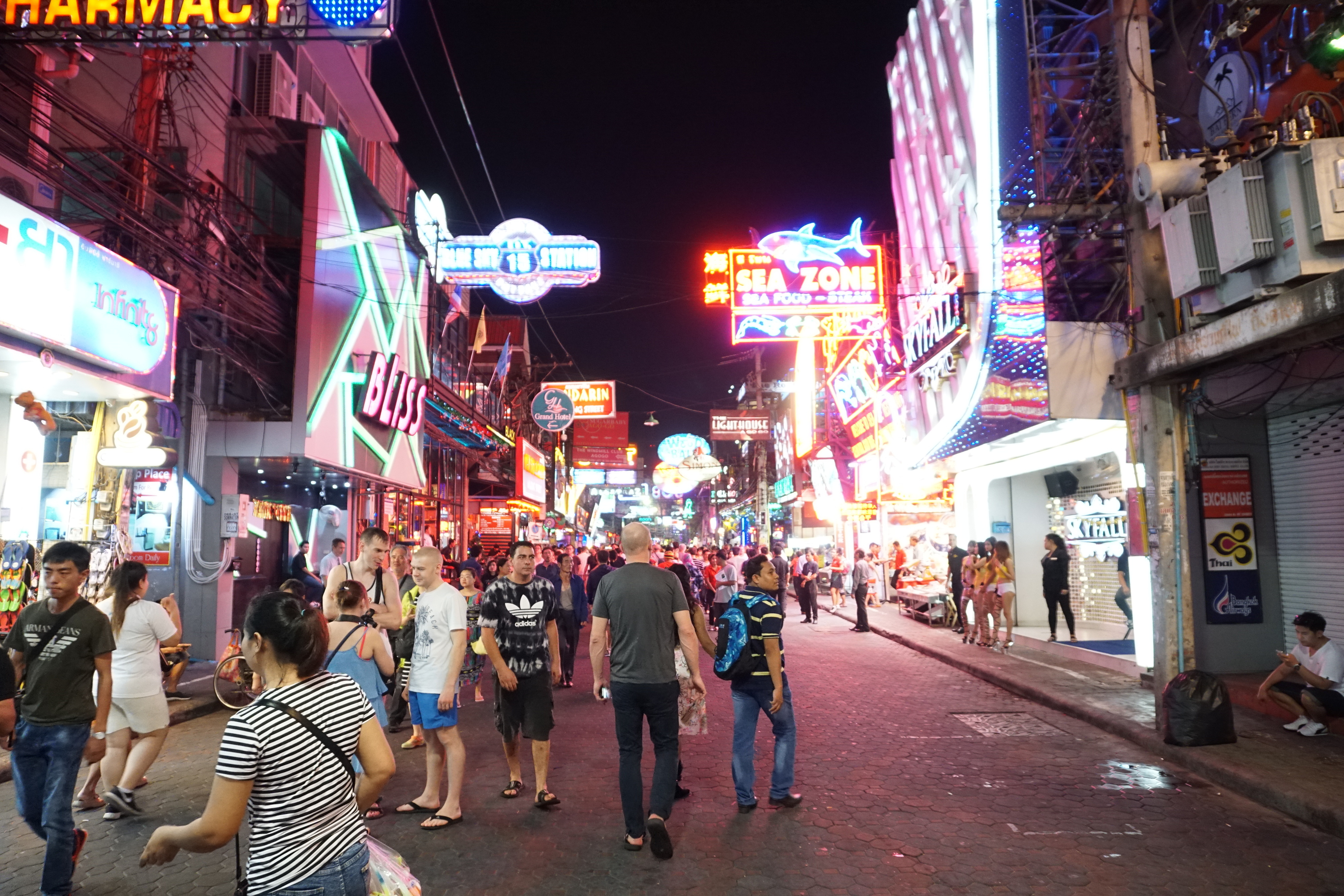 รูปถ่าย ไทย(Thailand) พัทยา(Pattaya) ถนนคนเดิน(Walking Street) 2016-12 1