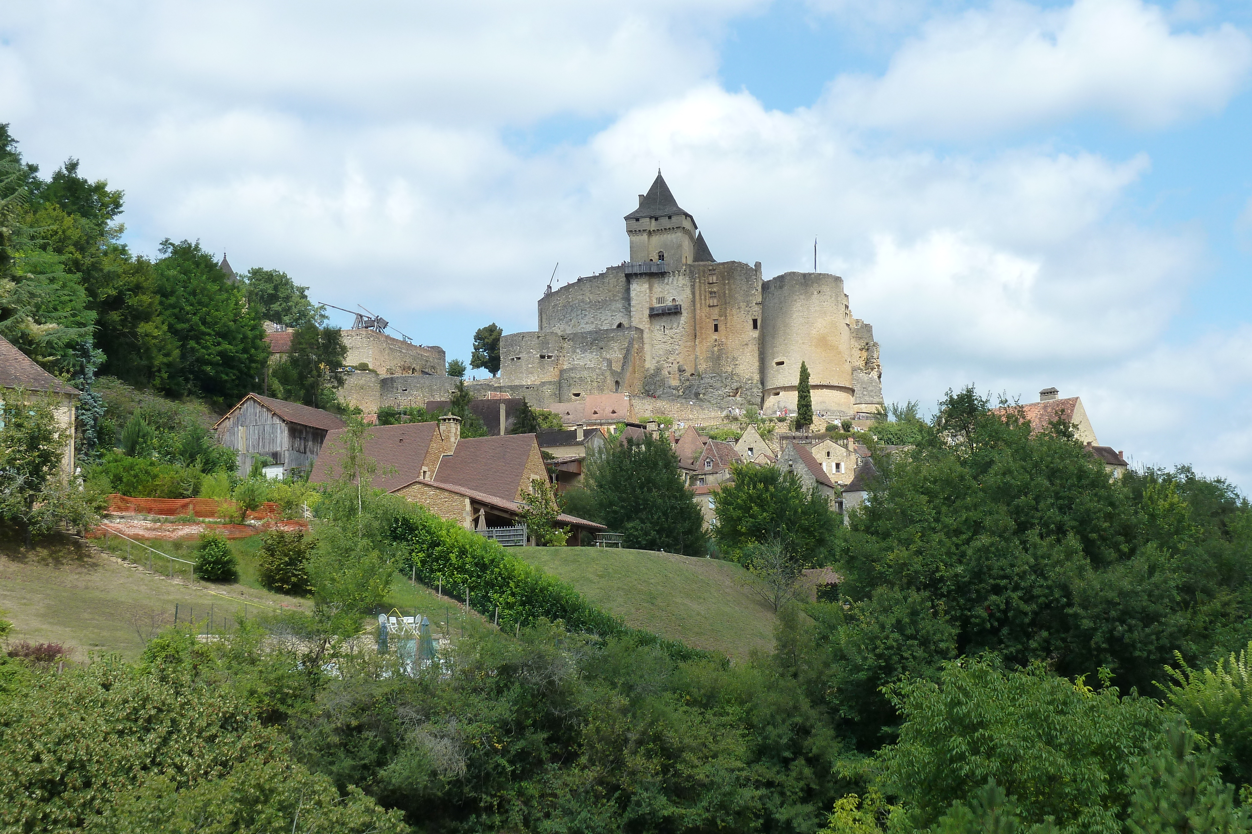 รูปถ่าย ฝรั่งเศส(France) ปราสาทกัสแตลโน(Castelnaud castle) 2010-08 88
