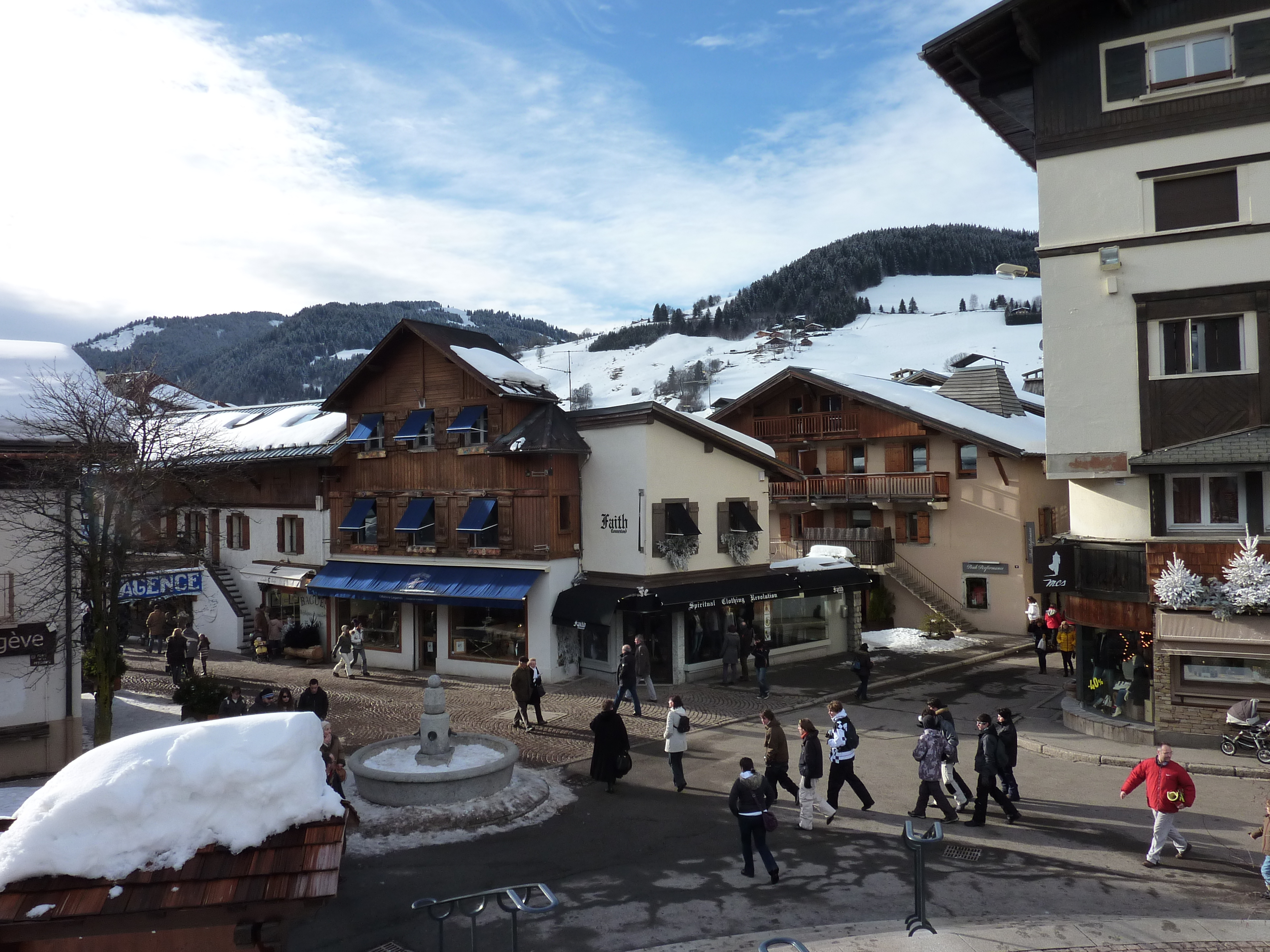 รูปถ่าย ฝรั่งเศส(France) เมแฌฟว์(Megeve) 2010-02 116