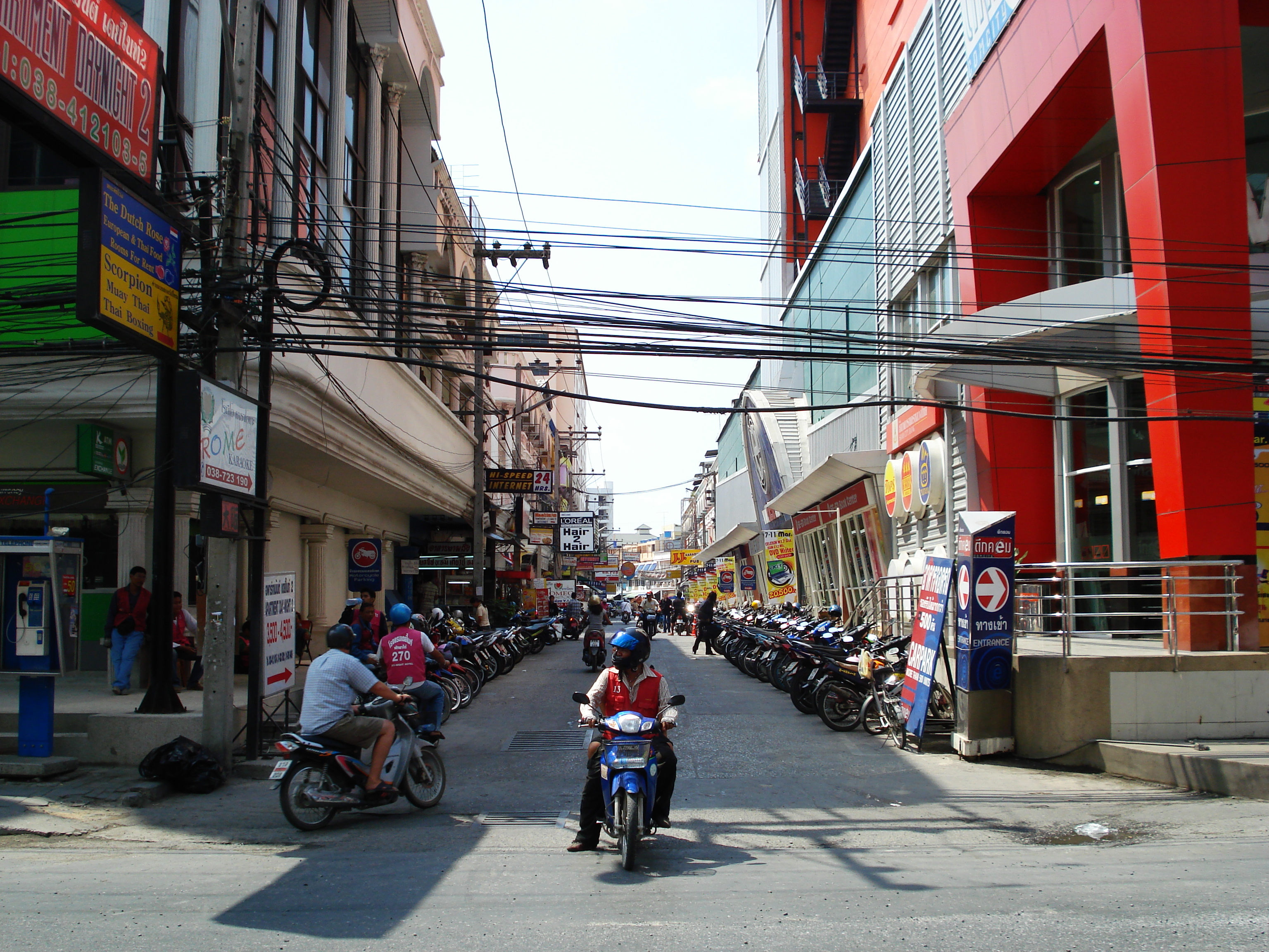 รูปถ่าย ไทย(Thailand) พัทยา(Pattaya) ถนนพัทยาใต้(Pattaya Tai Road) 2007-03 86