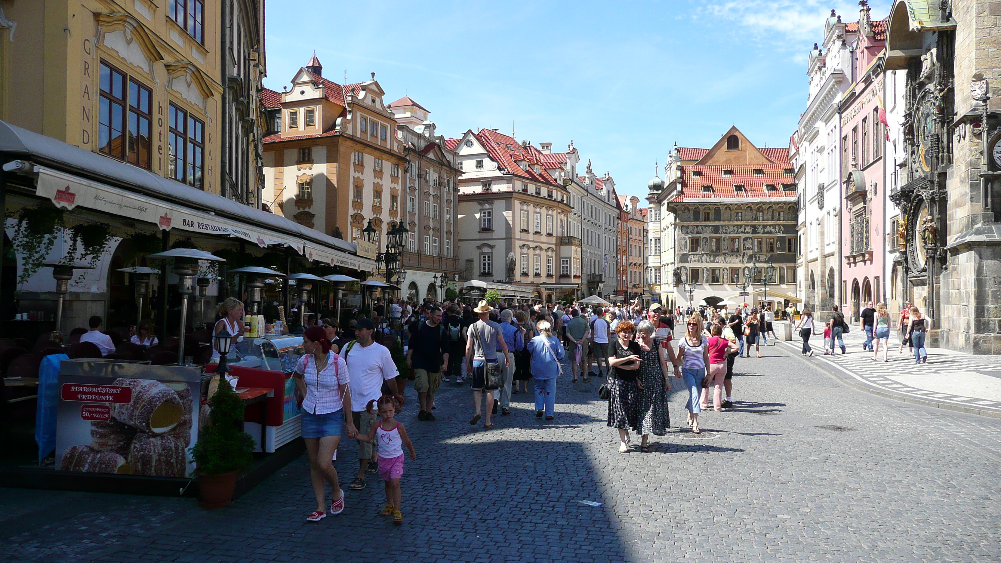 รูปถ่าย สาธารณรัฐเช็ก(Czech Republic) ปราก(Prague) จัตุรัสเมืองเก่าปราก(Staromestske namesti) 2007-07 60