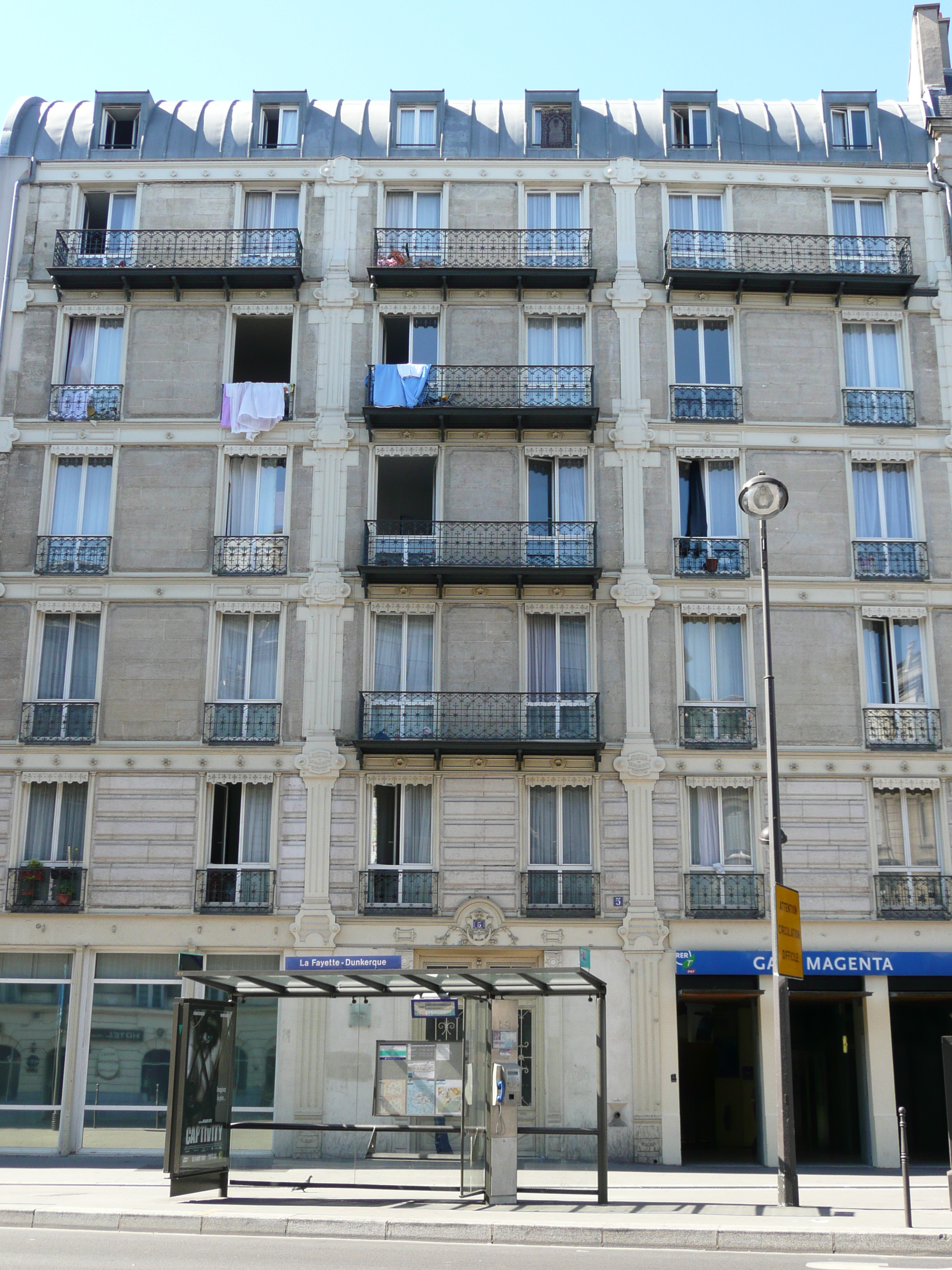 รูปถ่าย ฝรั่งเศส(France) ปารีส(Paris) ถนนลาฟาแย็ต(Rue La Fayette) 2007-08 11