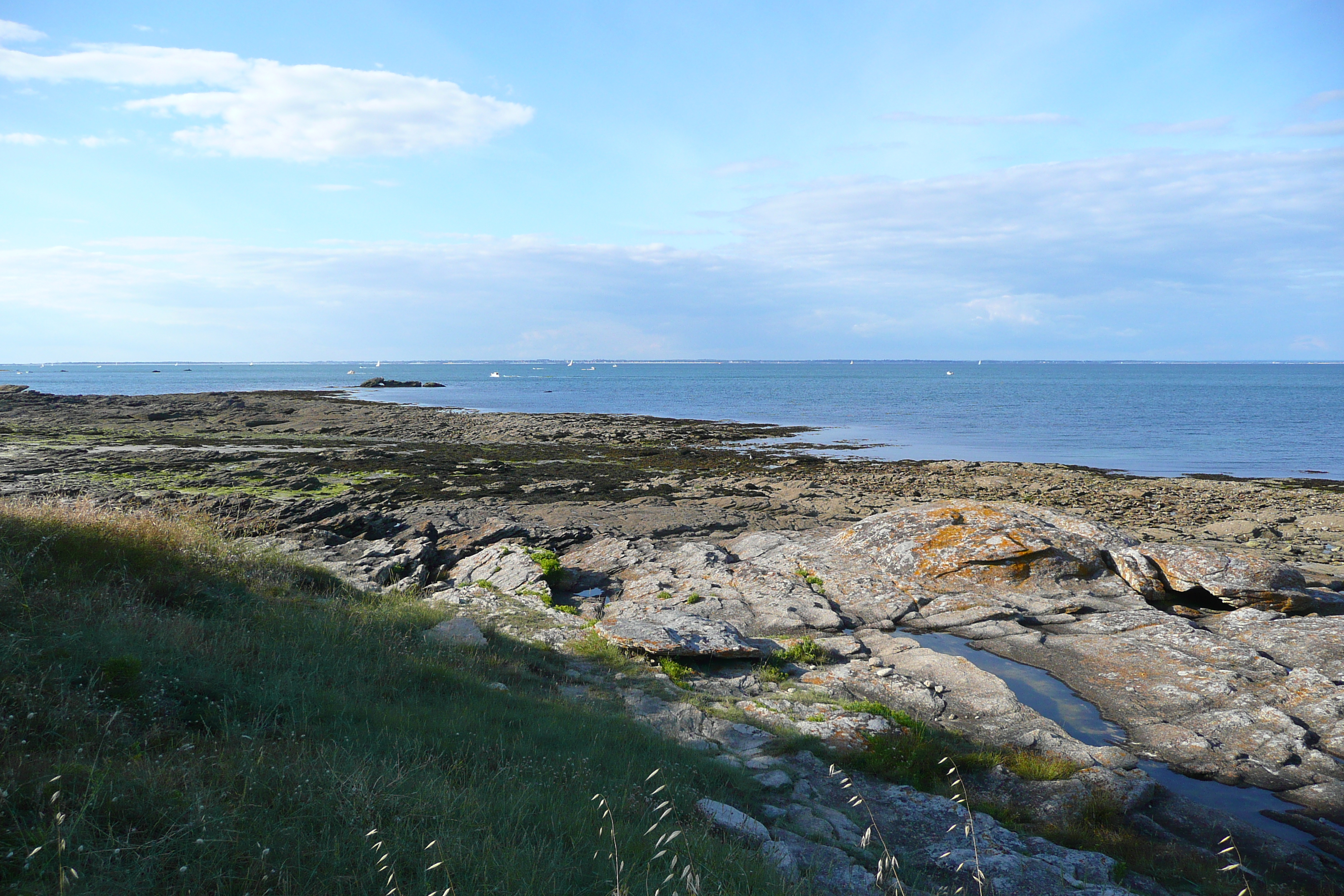 รูปถ่าย ฝรั่งเศส(France) คาบสมุทรกีเบอรง(Quiberon peninsula) แหลมกงแกล(Pointe du Conguel) 2008-07 3