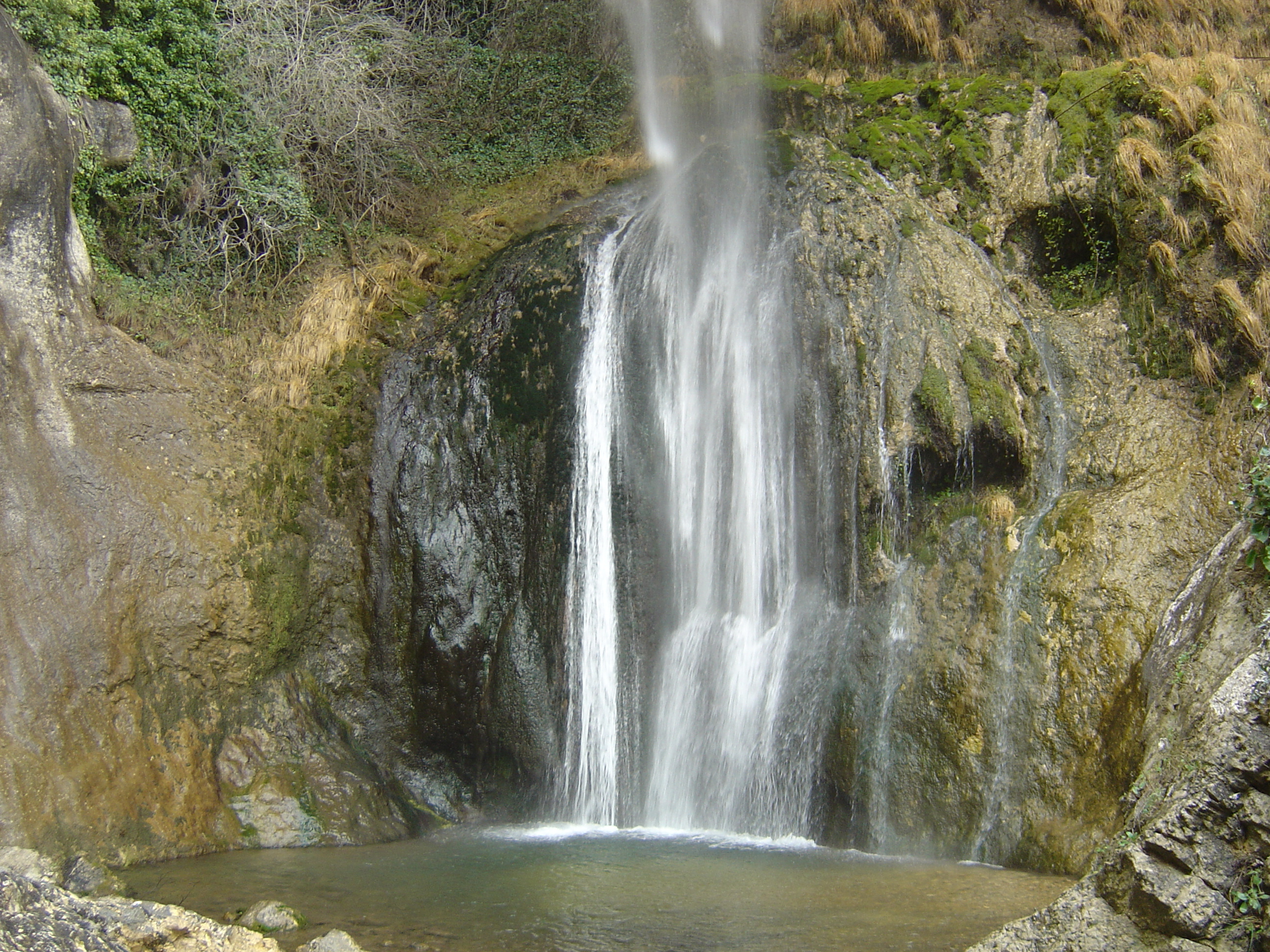 รูปถ่าย ฝรั่งเศส(France) หุบผาชันลู(Gorges du Loup) 2006-02 5
