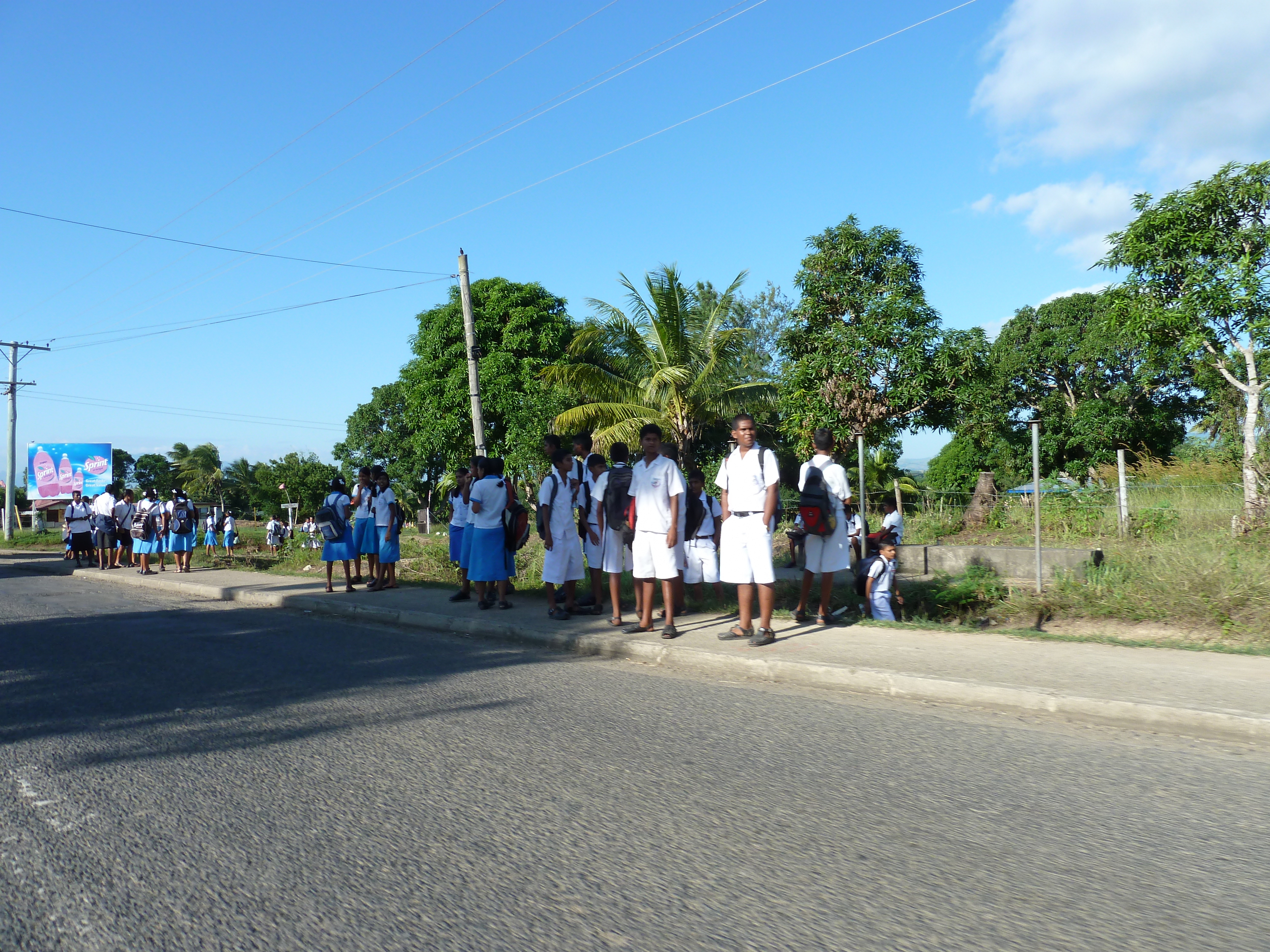 รูปถ่าย ฟิจิ(Fiji) ถนนจากนาดีไปซิงกาโตกา(Nadi to Sigatoka road) 2010-05 19